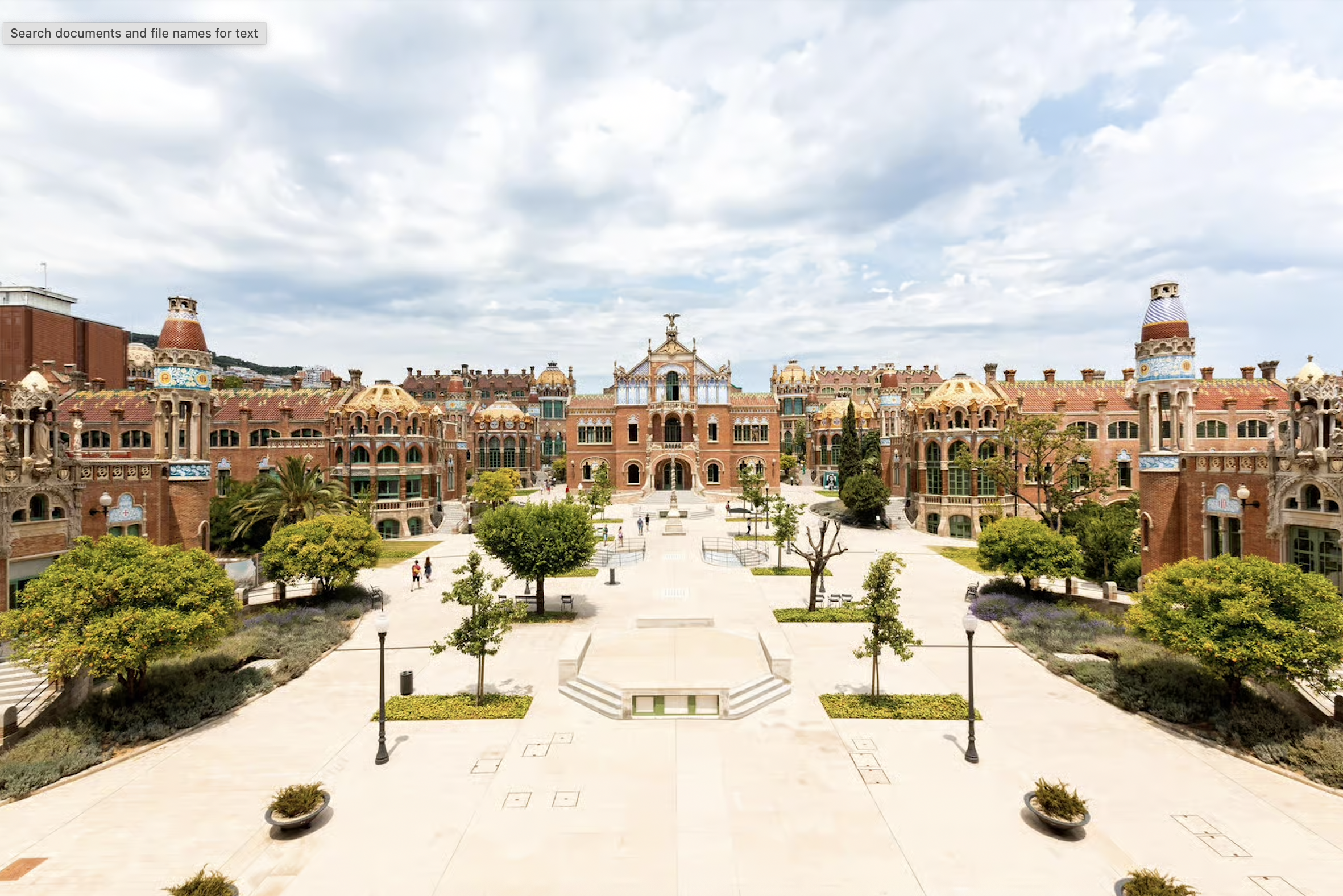 Barcelona Recinte Modernista San Pau