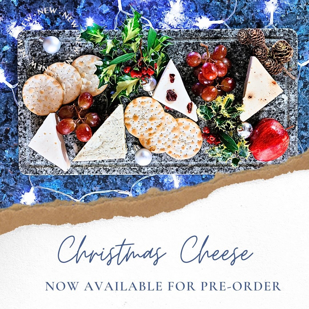 There are still a few Christmas cheese hampers available on our website (see link in bio), so get your pre-orders in quickly.
Remember that you can add a Baking Come-on-Bear box with your order as well 🫕 
.
#christmascheeseboard #whataboutcheese #ha