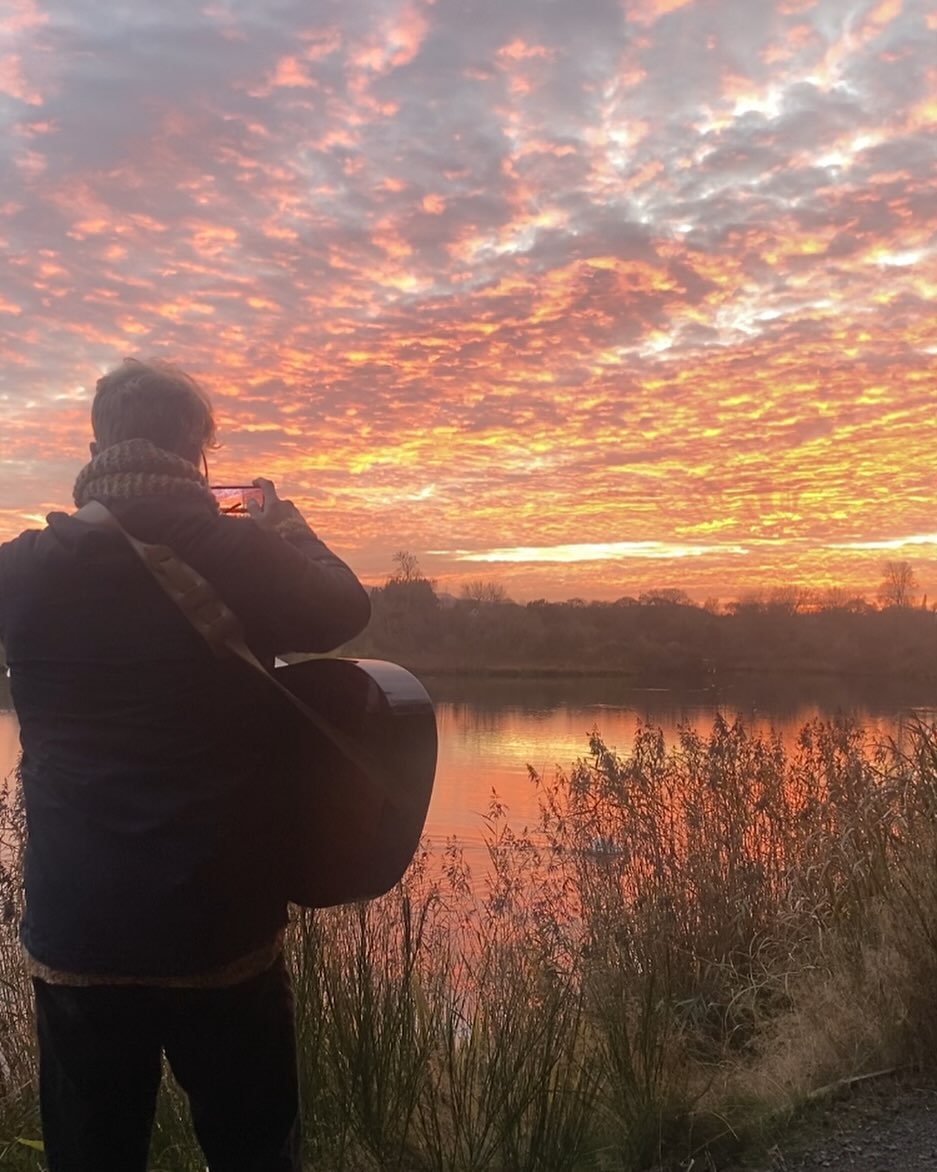 Behind the scenes&hellip; the things I get up to when I&rsquo;m not making cheese or at the market:
I meet up with cheese photographer/talented musician Toby Williams, and we go play music, compose songs and sing together outside in Nature if the wea