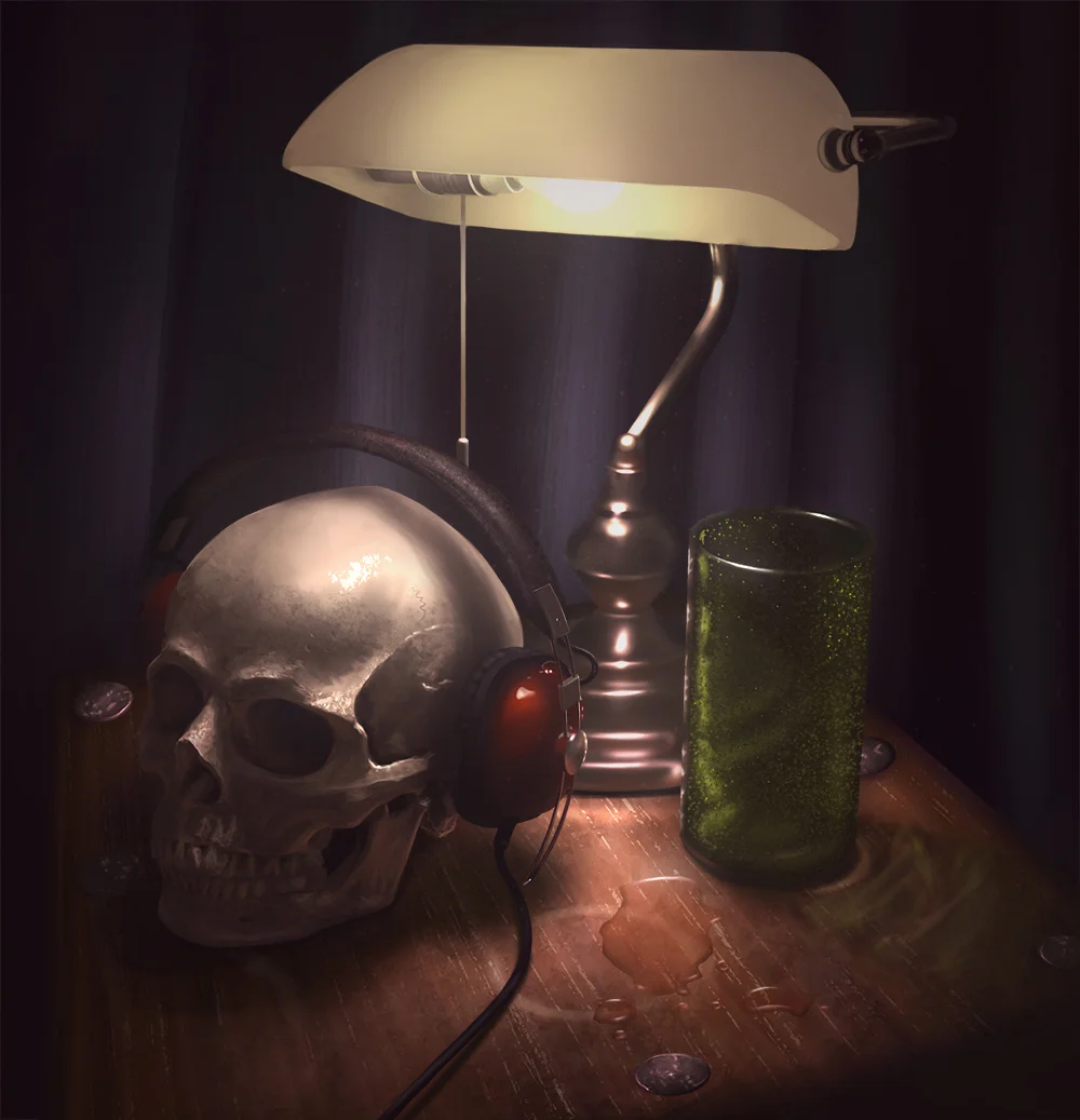 Still life of stuff around the house