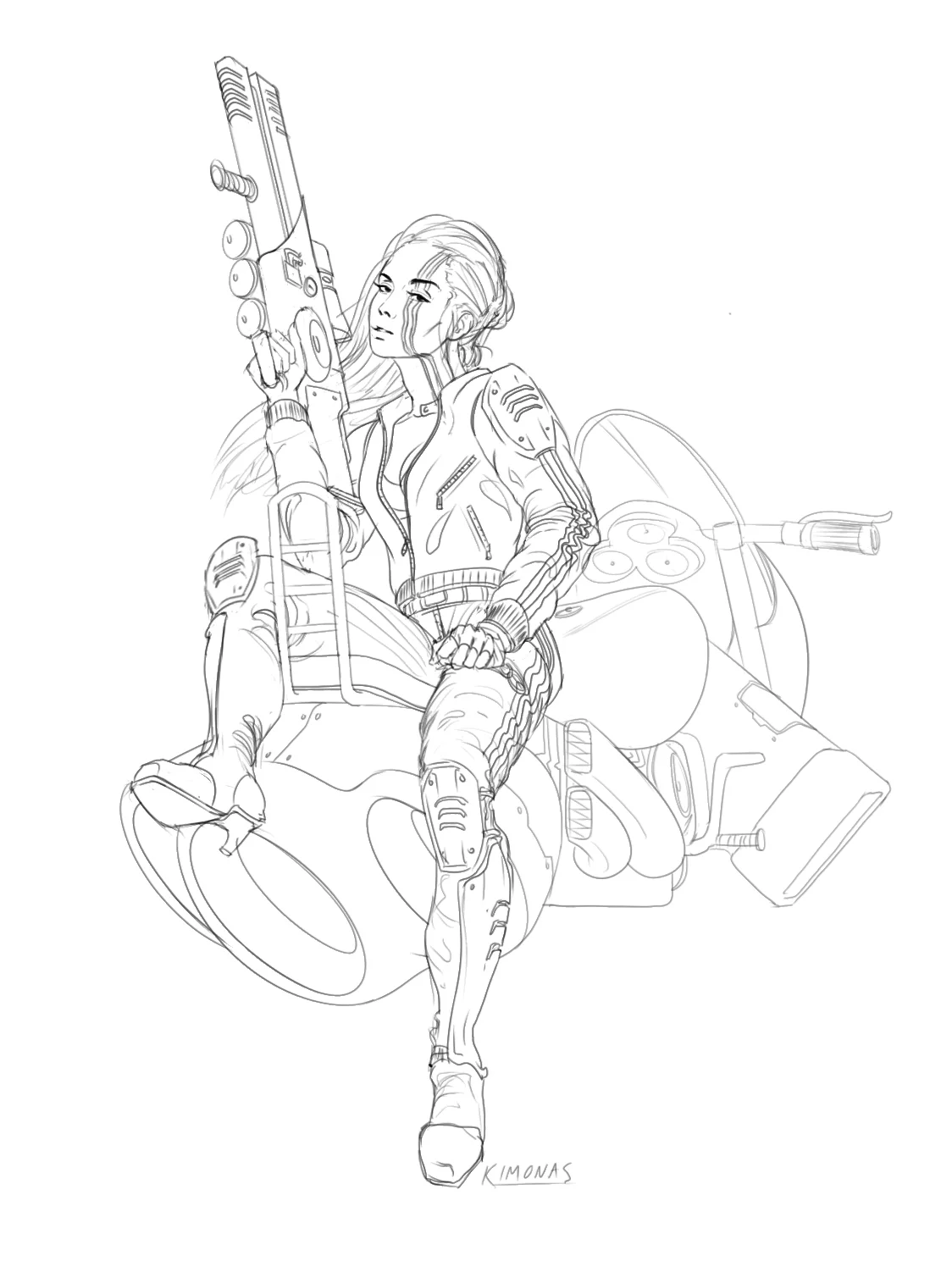 Drawing from imagination