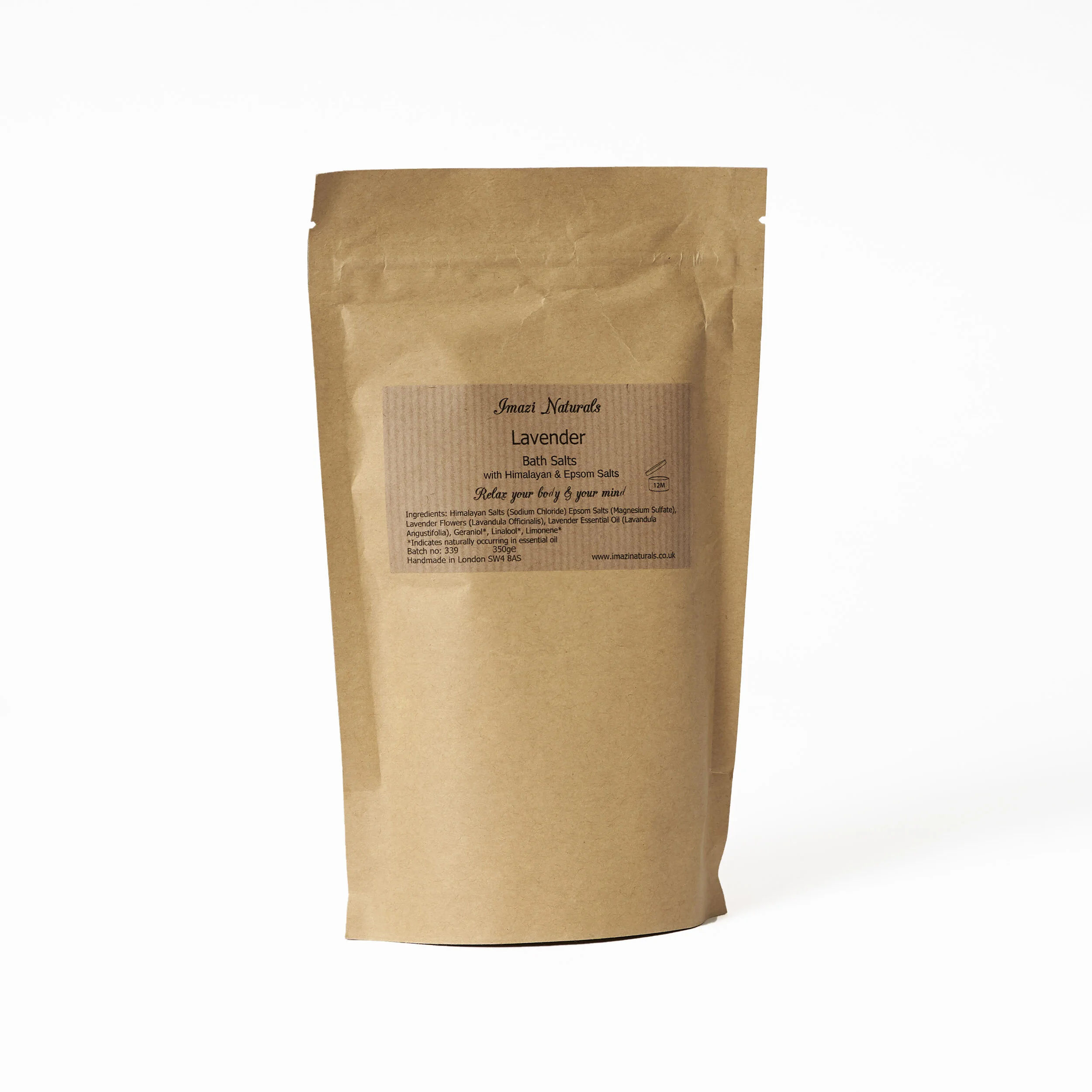 Lavender Bath Salts (350g)