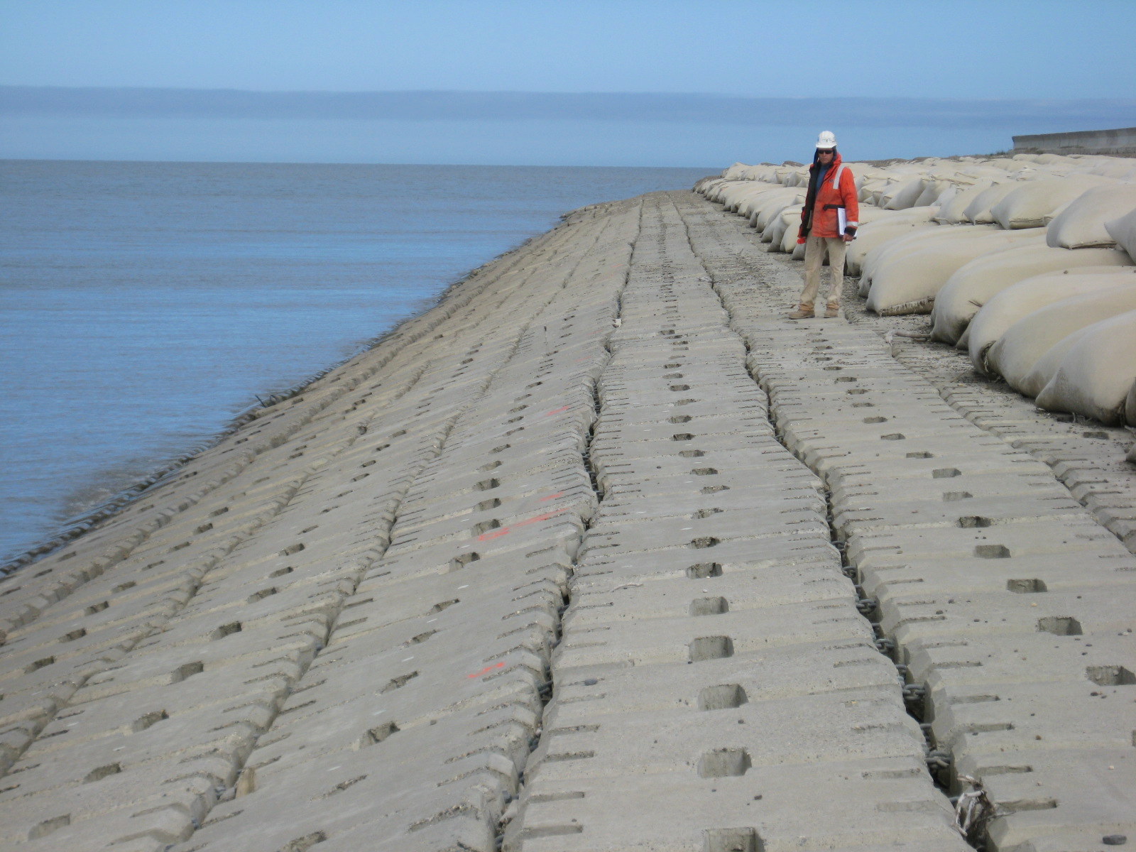 Hybrid Slope Protection - Endicott Causeway