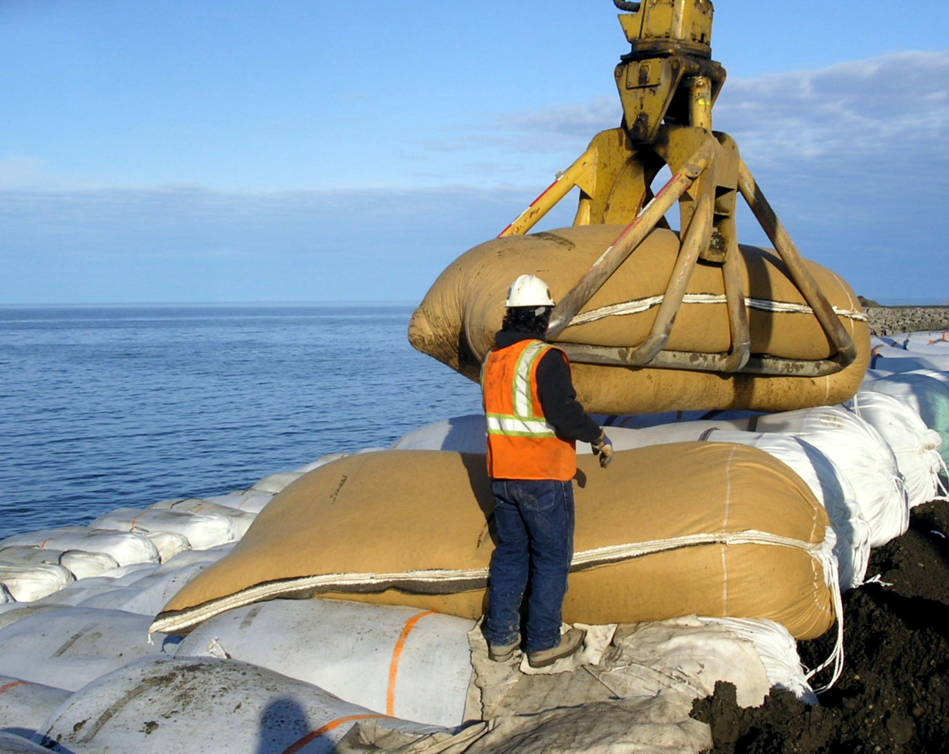 Prototype Testing of Long-Life Geotextile Bags