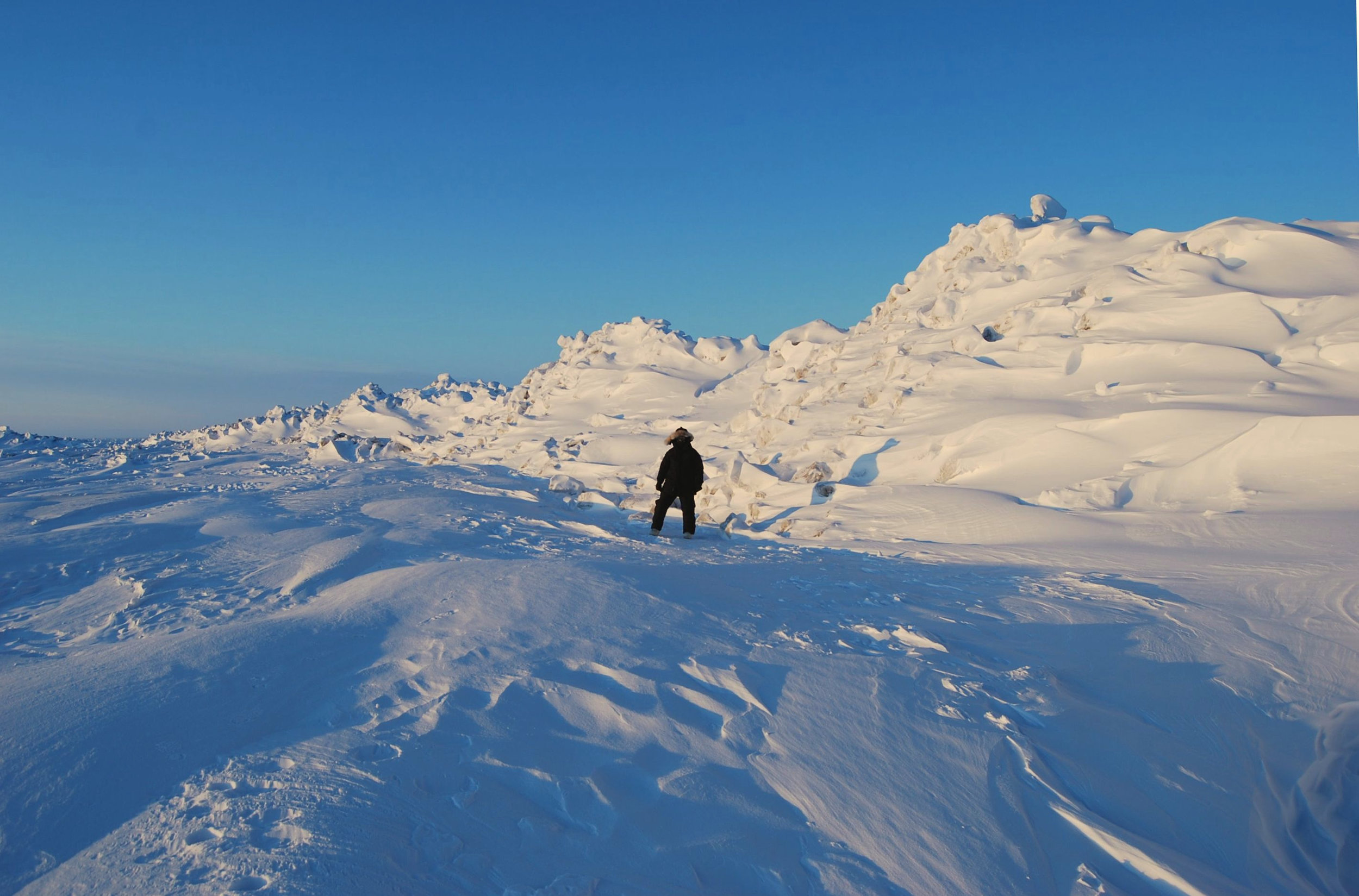 Ice Pile Up, Beaufort Sea