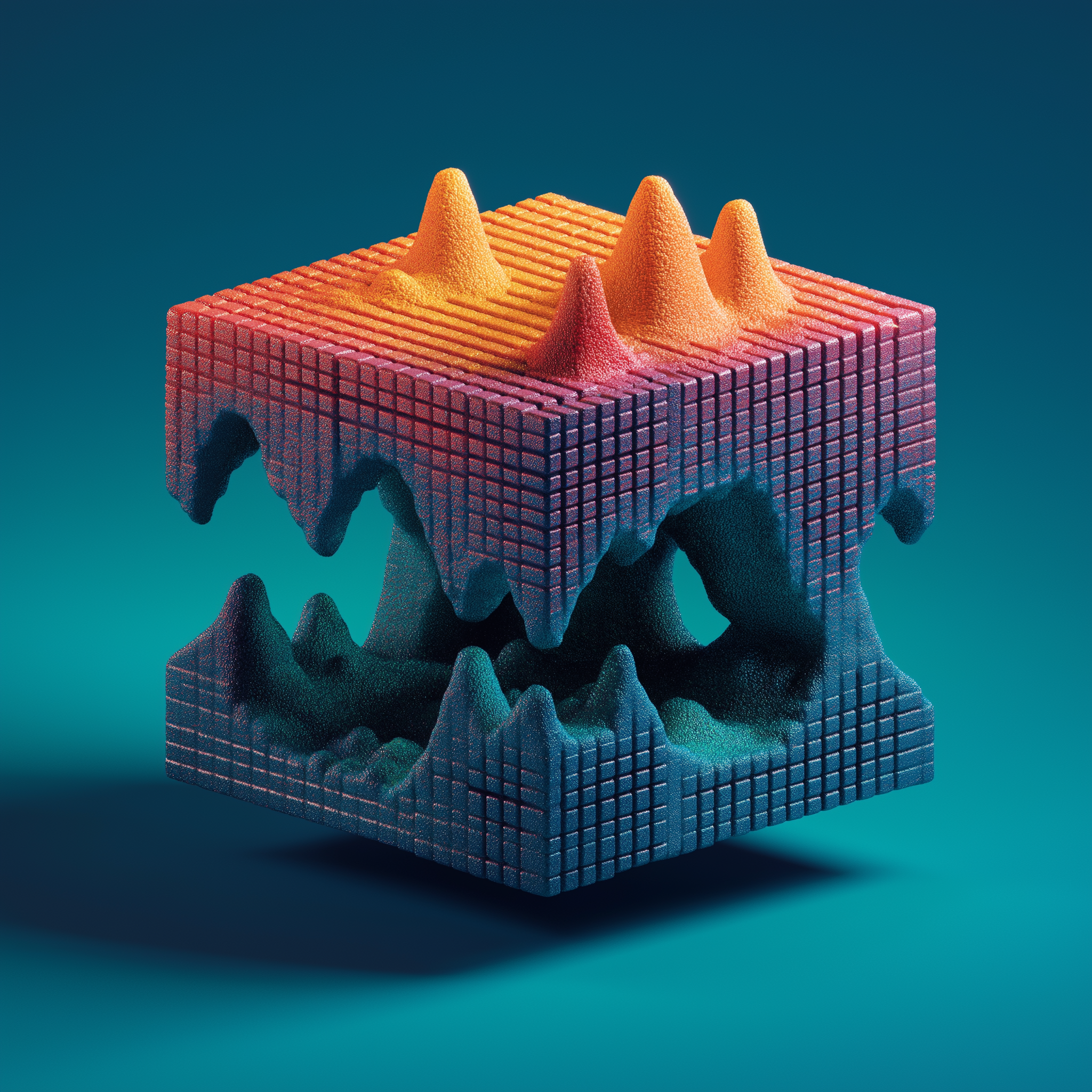 House – 4×4 terraces, bouncing groove