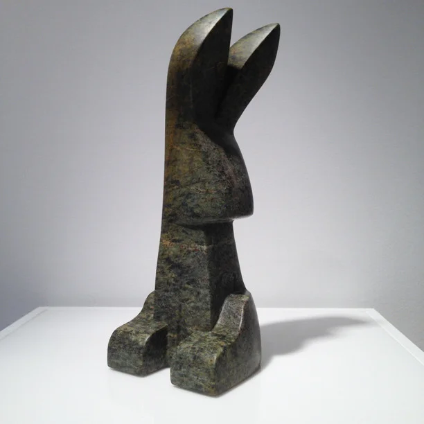 The Curious Turning Rabbit
Canadian Soapstone
Jason Carter 2015
SOLD
