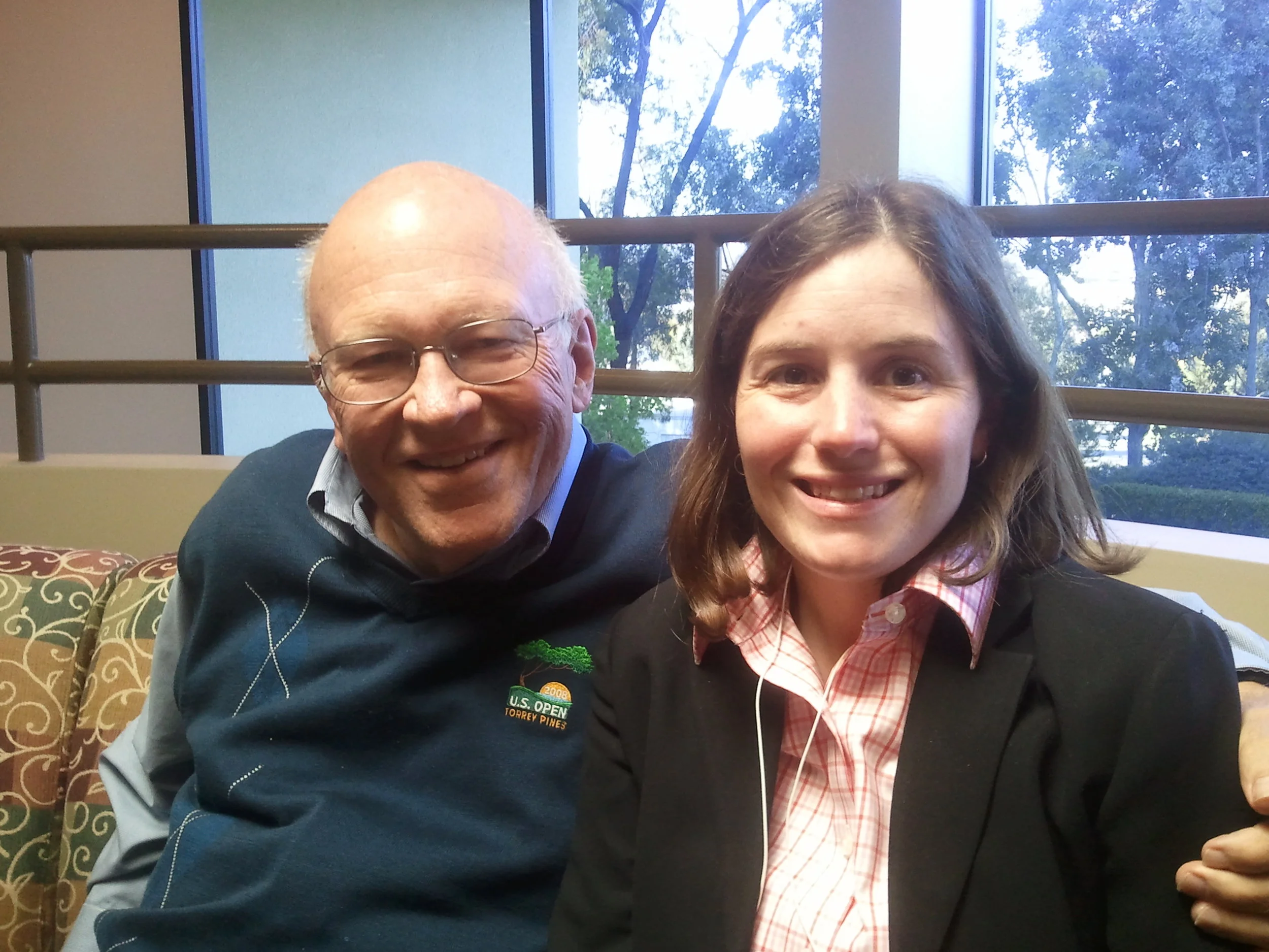 Sarah Scala and Ken Blanchard, Founder of Situational Leadership II