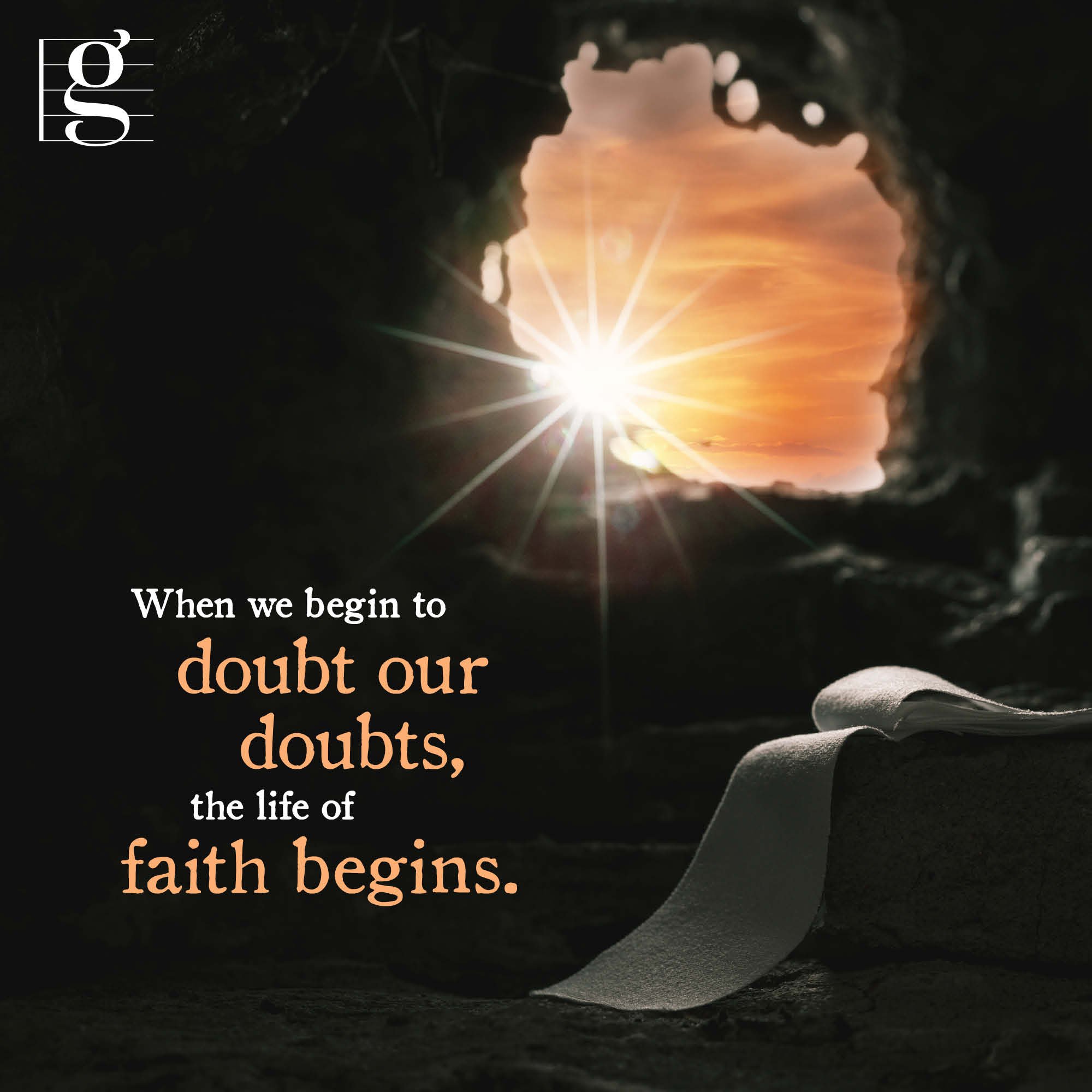 The Morning Doubts Disappear