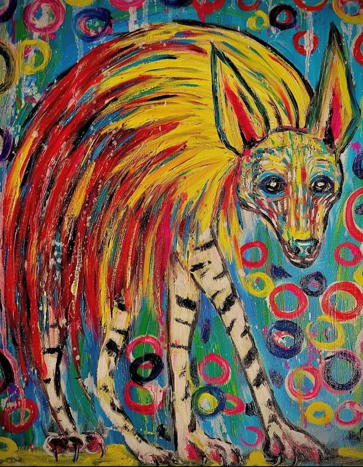 Hyena 8 x 10” print