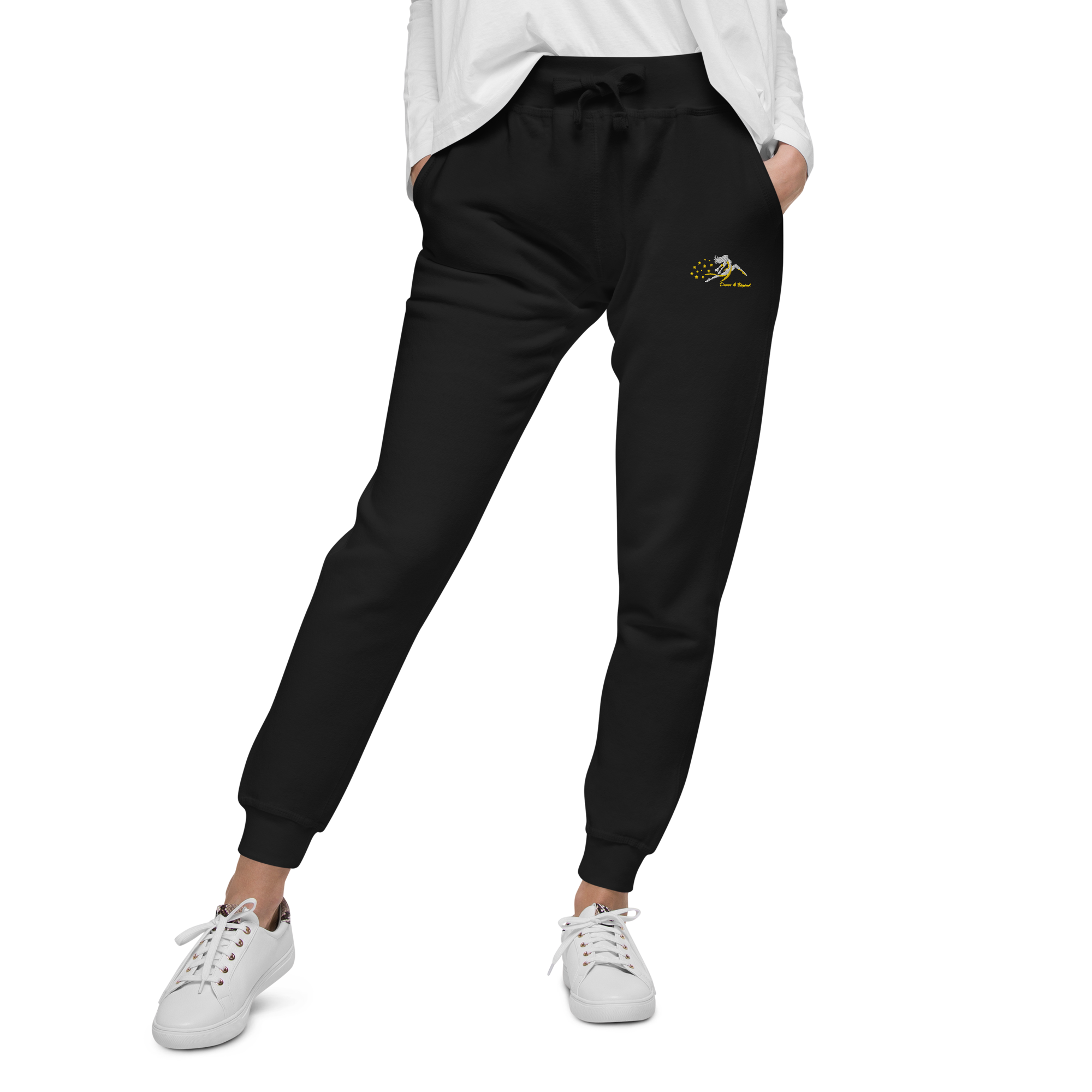 unisex-fleece-sweatpants-black-front-698de49281f16.png