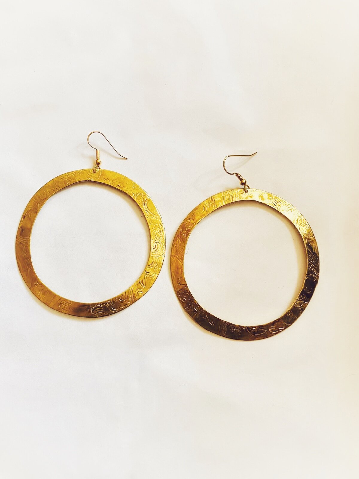 Brass Hoops