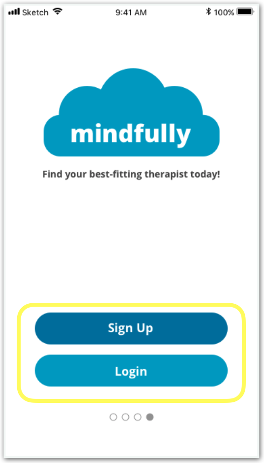 Replaced the “Sign Up/Login” labels with buttons that adhere to my style guide.&nbsp;