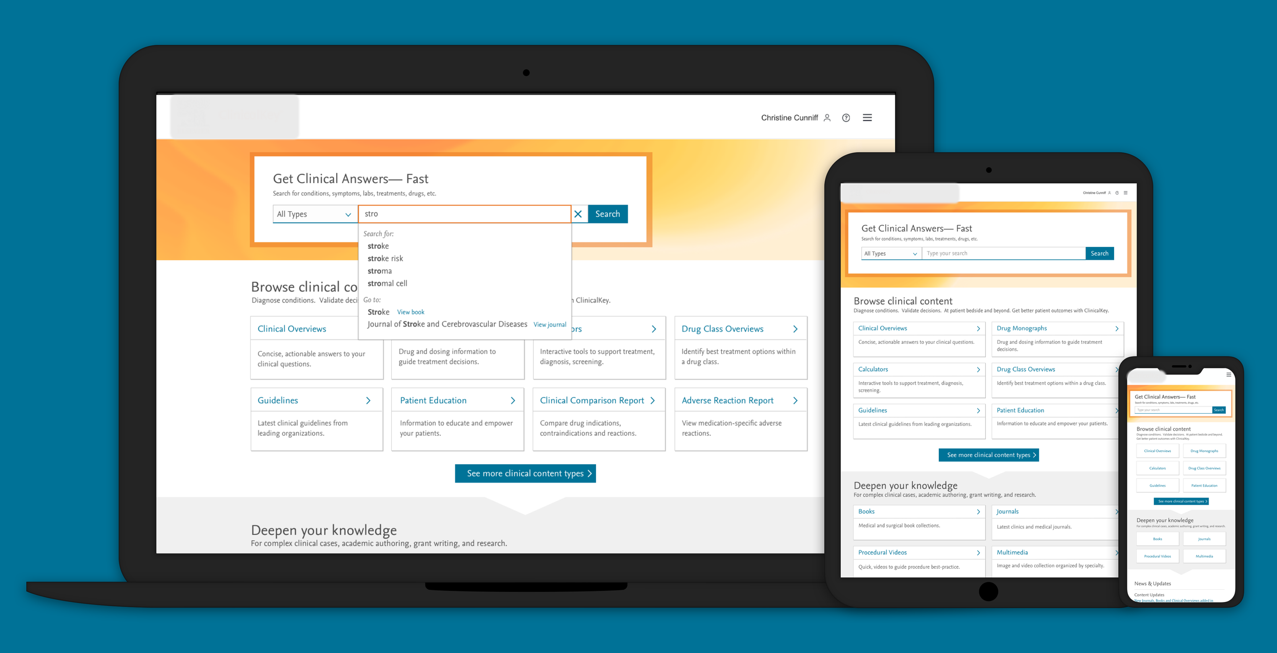 Responsive homepage in production
