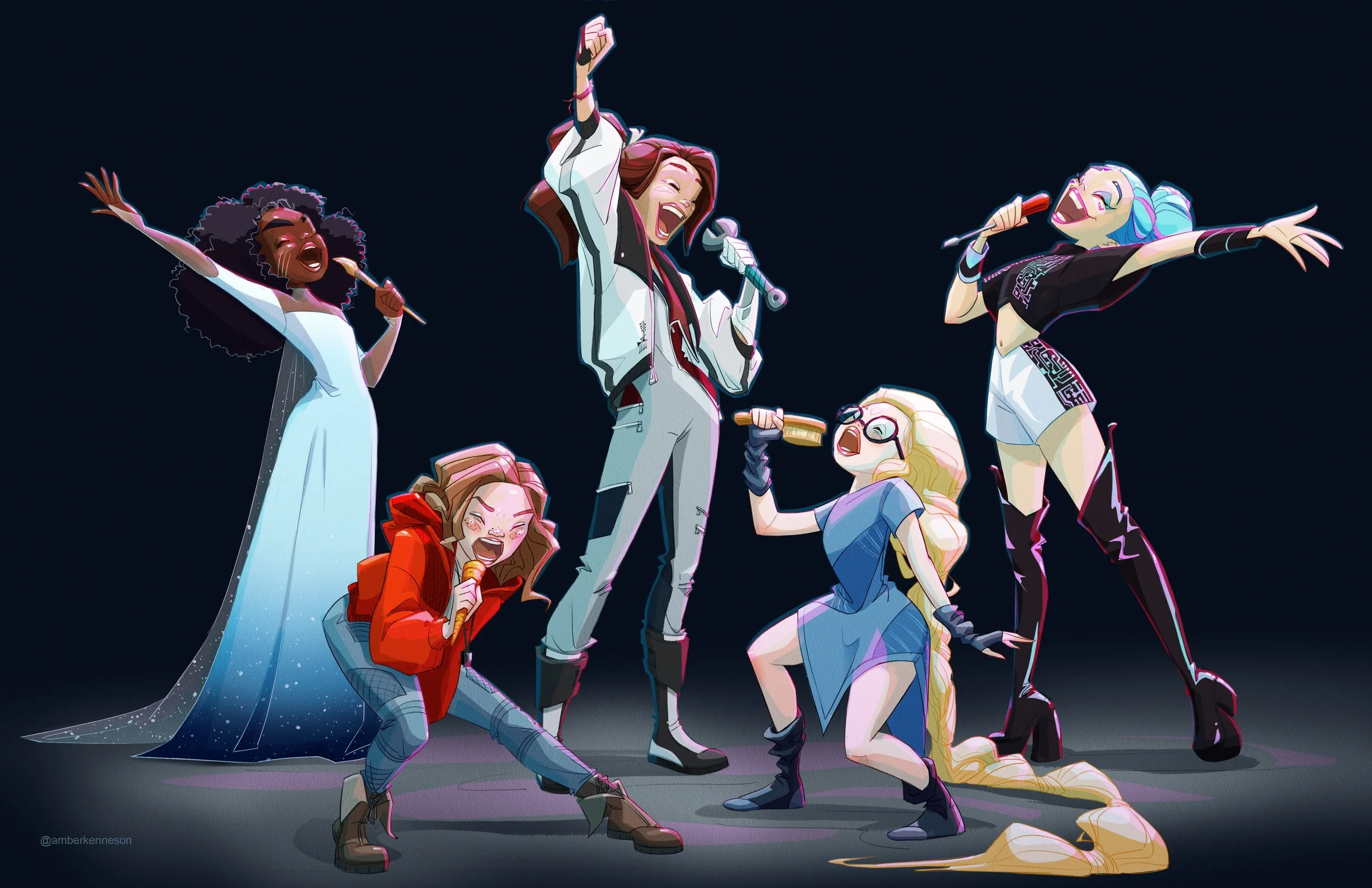 アート・デザイン・音楽 Amber, Guinevere, and Kate Amber, Guinevere & Kate Photographed by Craig McDean' | Into The Gloss