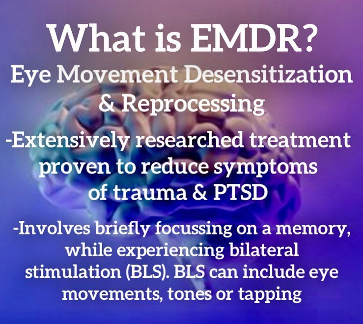 I use EMDR with almost all my clients because the results are so amazing! I have also been a client of EMDR so I understand the relief that comes with a reduction of PTSD symptoms. Check back later this month as we continue to recognize Maternal Ment