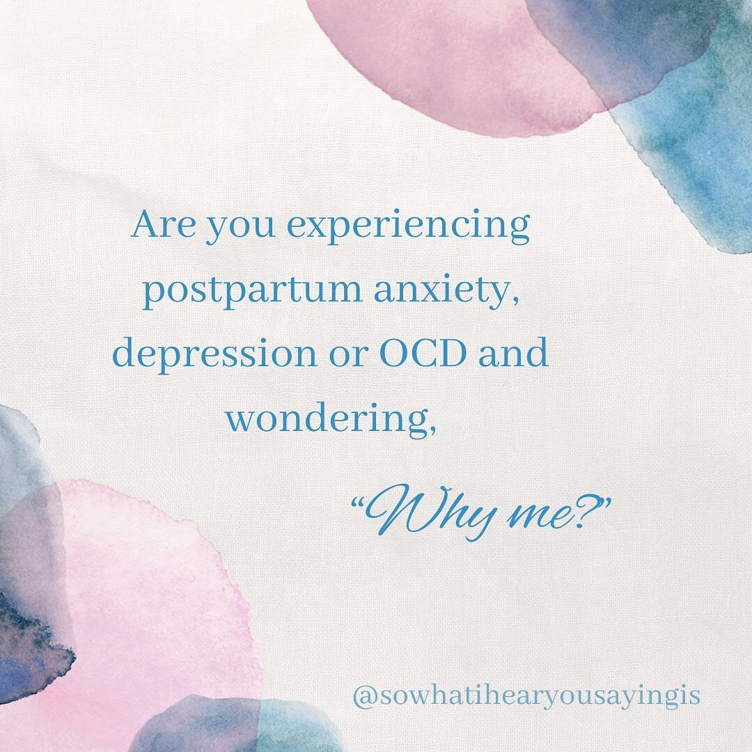 I had several of these risk factors with my three pregnancies&hellip;history of mood disorders, PCOS, recent move, complications of pregnancy, birth and breastfeeding (one for each pregnancy!), medical issues in baby and mom, and birth trauma. And I 