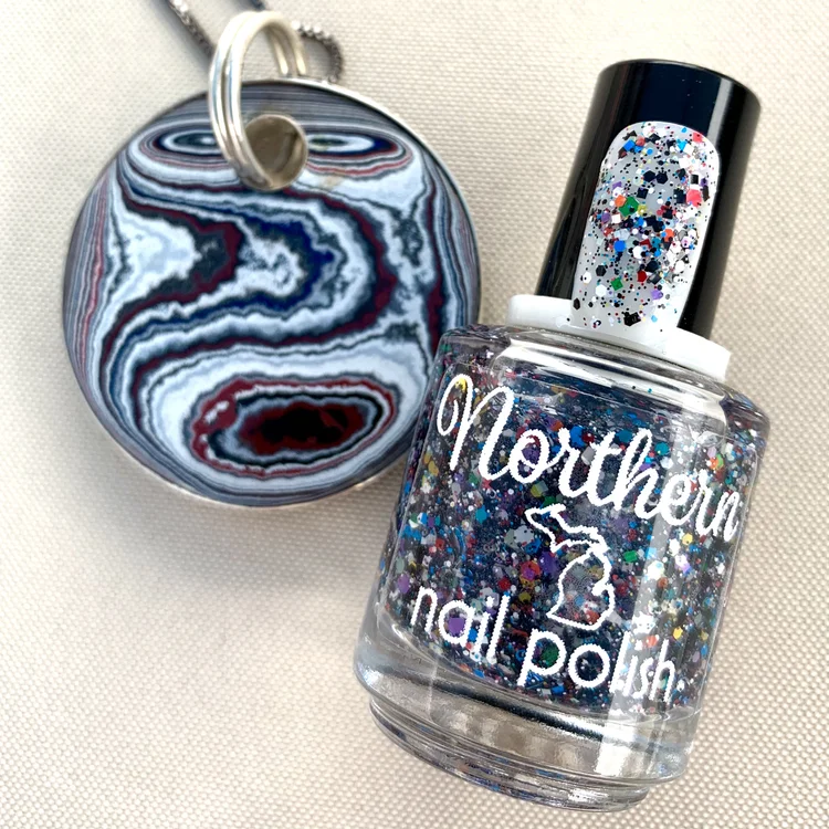 Fordite Detroit S Agate Northern Nail Polish
