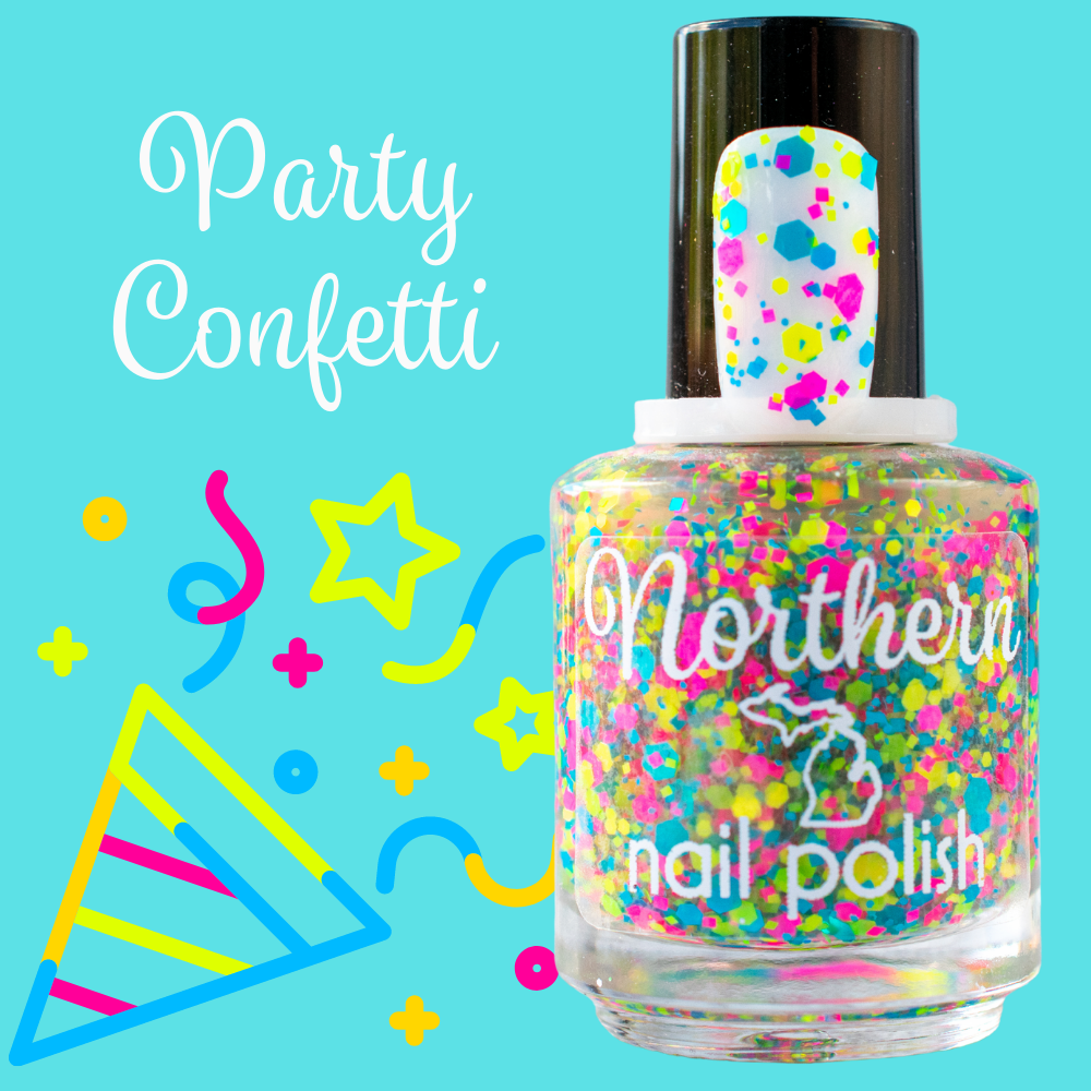 Party Confetti ~ (Glitter Topper) 🥳