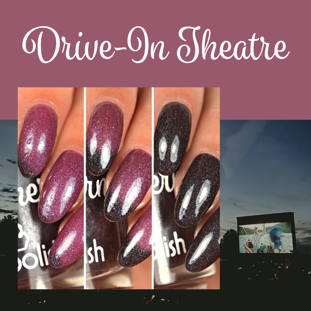 Drive-In Theatre ~ (Mood Color Changing Polish) 🍿 | Northern Nail Polish