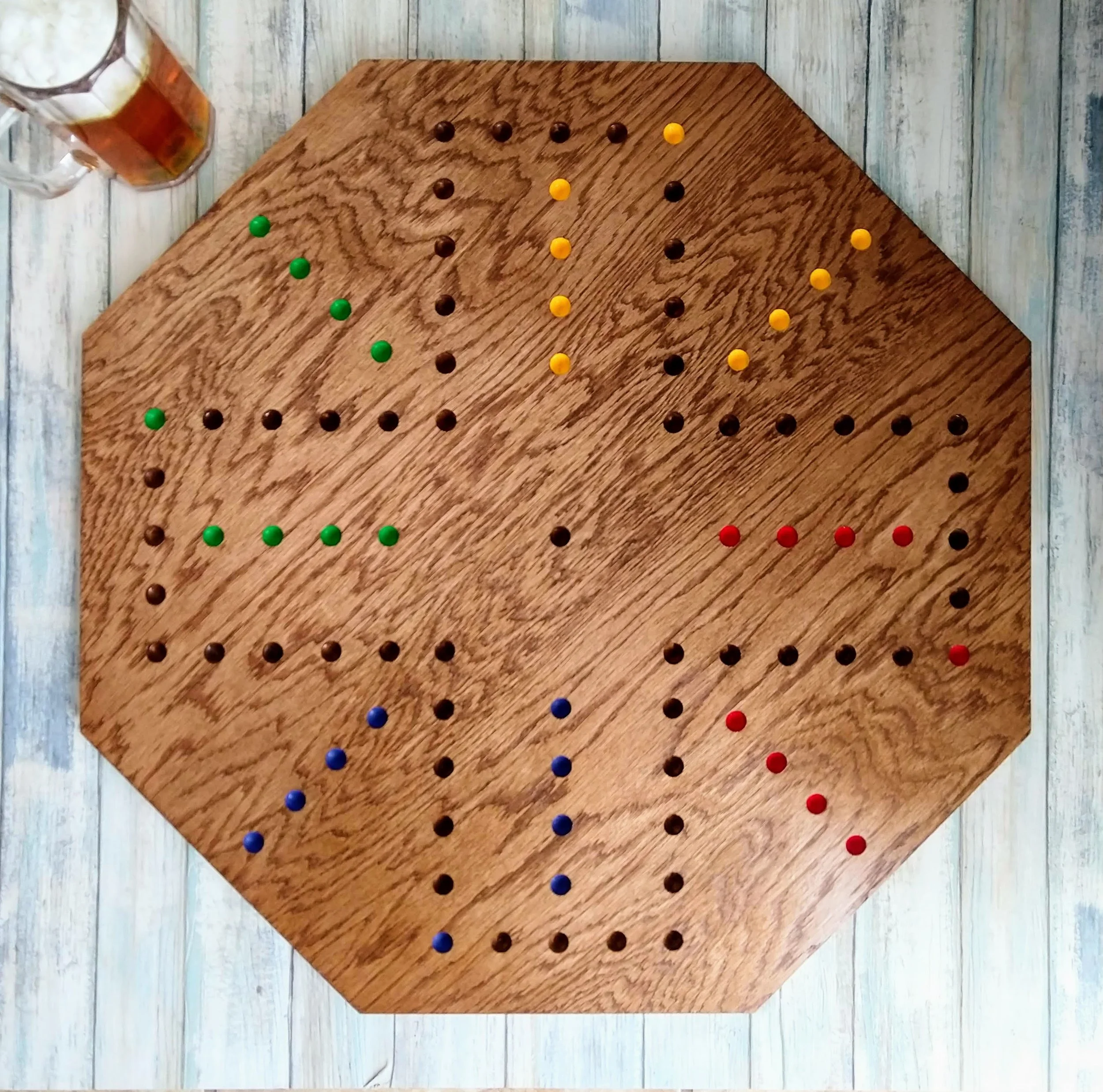 4/8 double side Wahoo game board, 4-8 double sided Aggravation game board — CHRIS'N'CARRIES ...