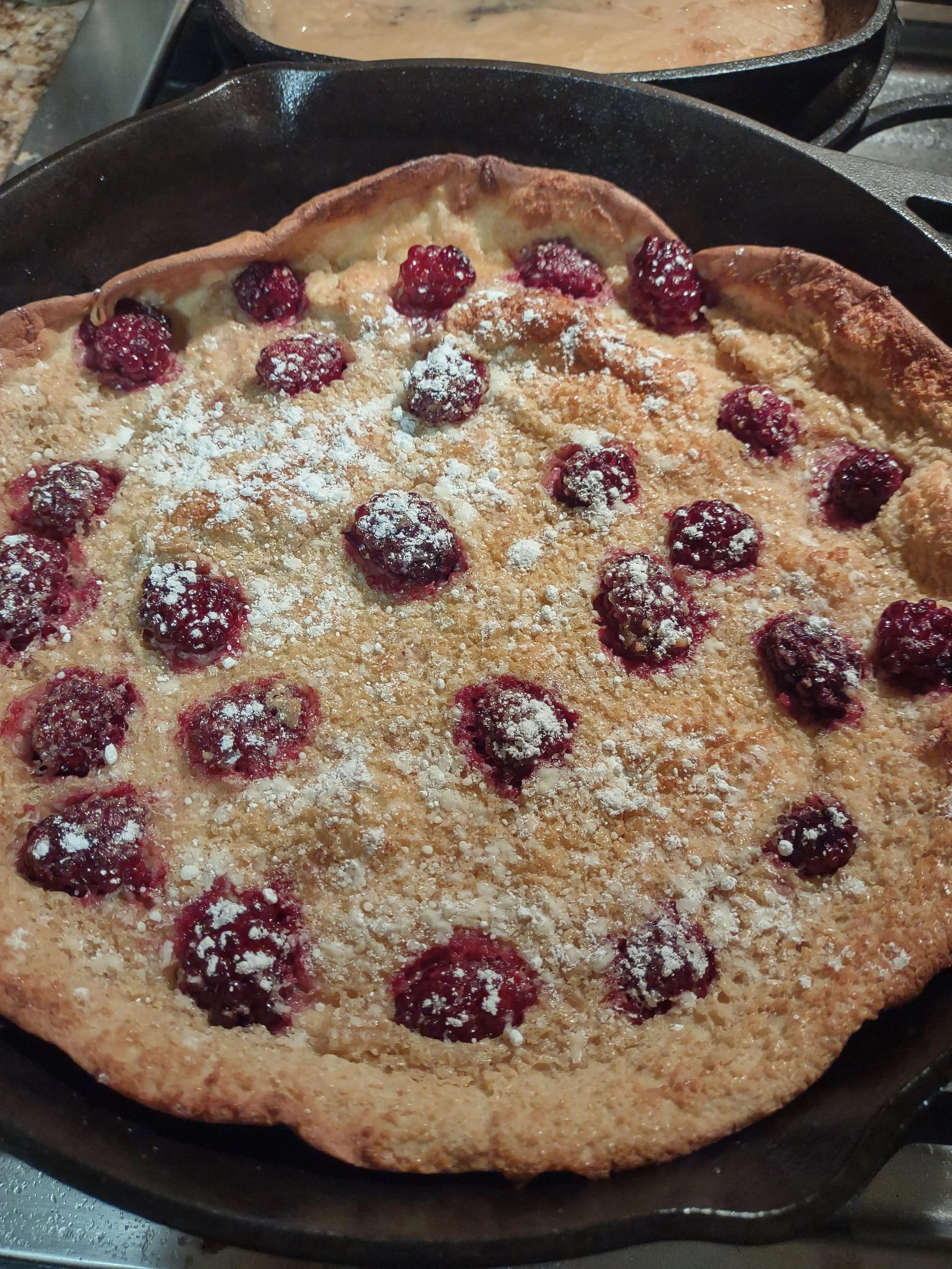 Raspberry Dutch Baby