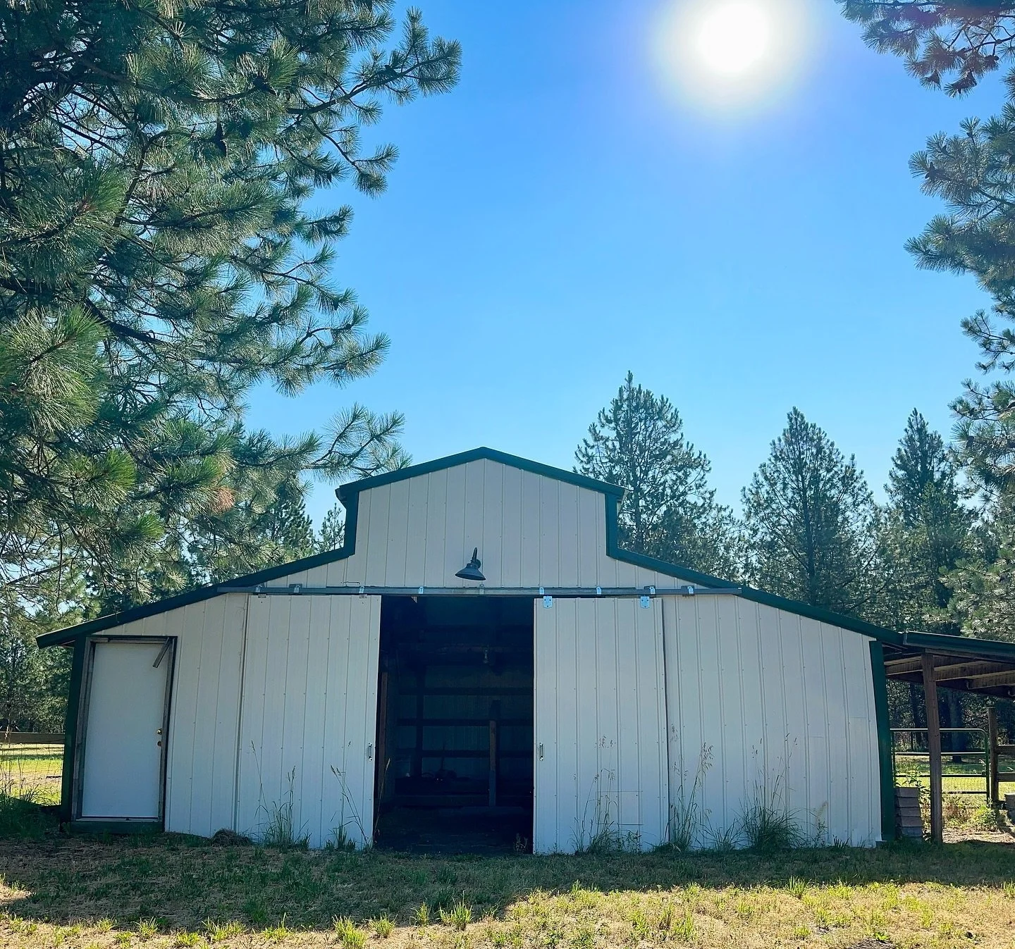 Now that the greenhouse is done, this barn is my next project.

When we moved in, I had plans for this, but we had more critical projects and expenses that took priority. In the meantime, the barn became a storage area for random equipment, pasture g