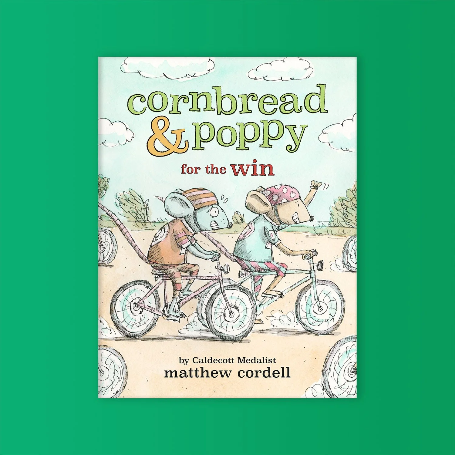 Cornbread & Poppy for the Win • LBYR • Cover art © by Matthew Cordell