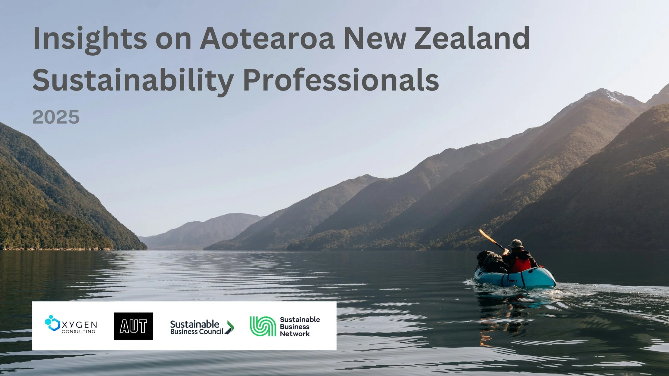 Launch of findings: 2025 Insights on Aotearoa New Zealand Sustainability Professionals