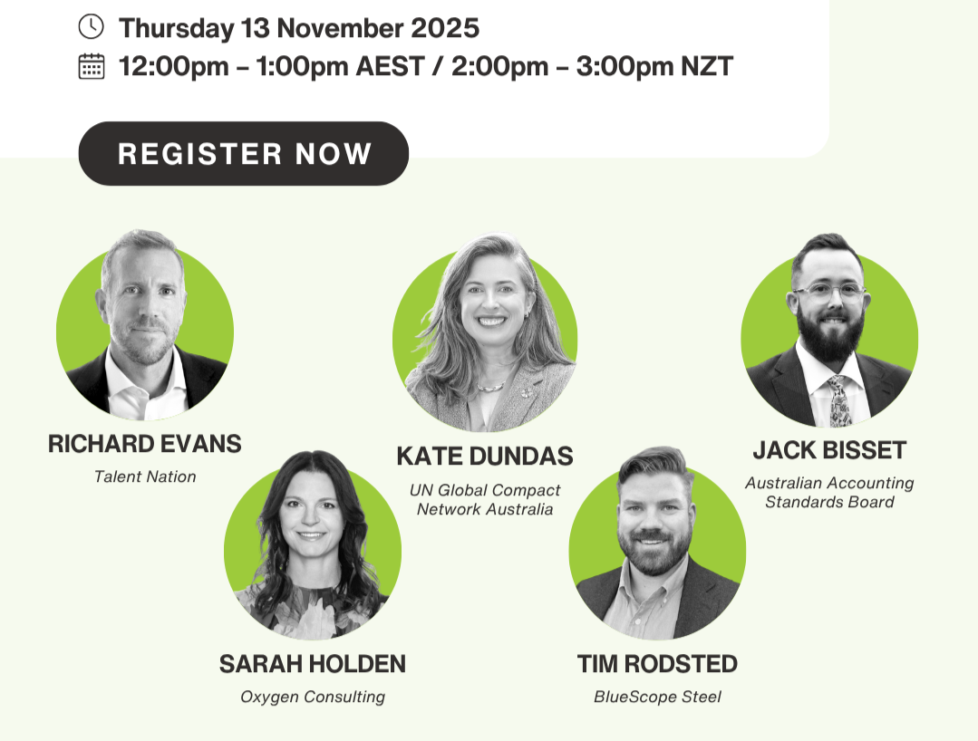 WEBINAR: Hitting the mark on climate disclosure