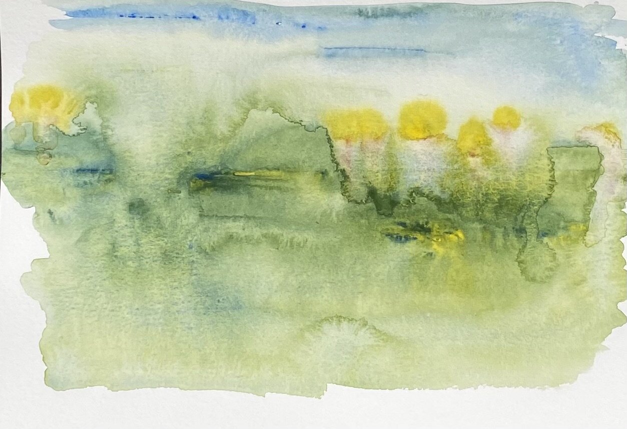 Original 7"x10" Watercolor Painting