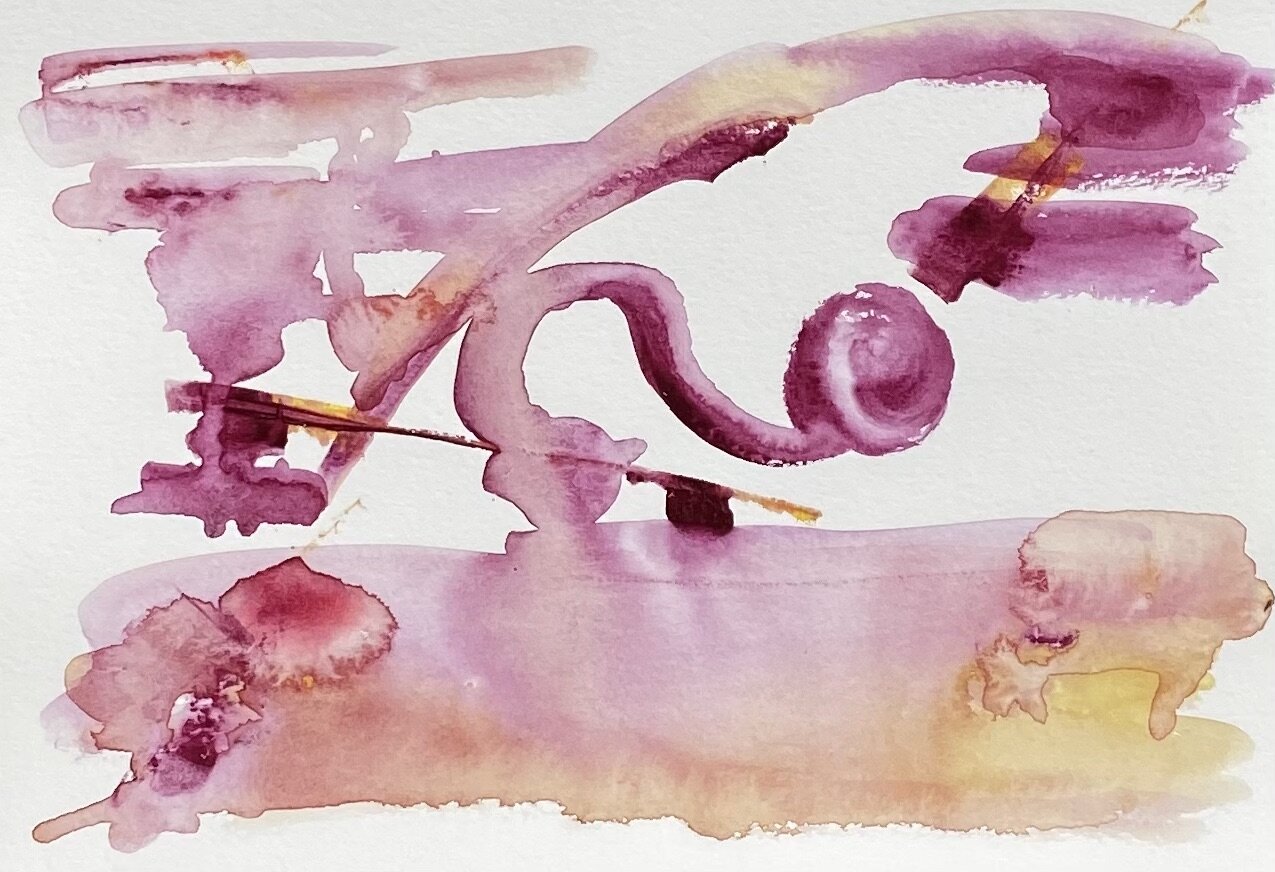 Original 7"x10" Watercolor Painting