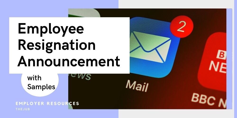 Employee Resignation Announcement