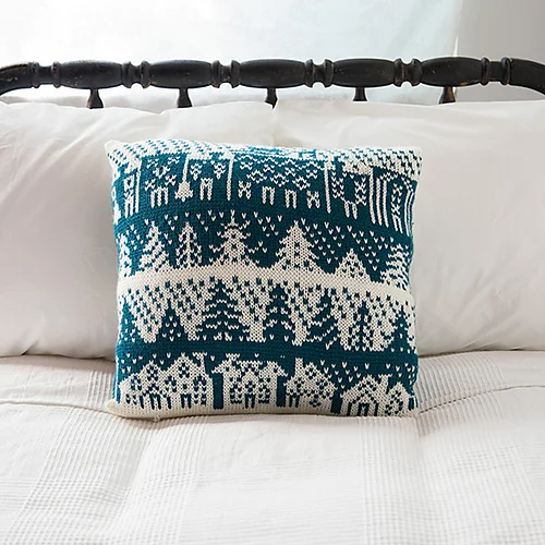 Knitting Patterns For Blankets Afghans Pillows The Knitwit