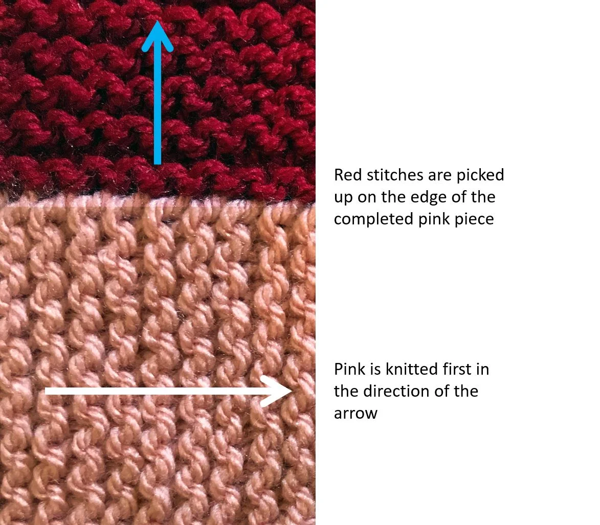 How to Pick up and Knit on Garter Stitch