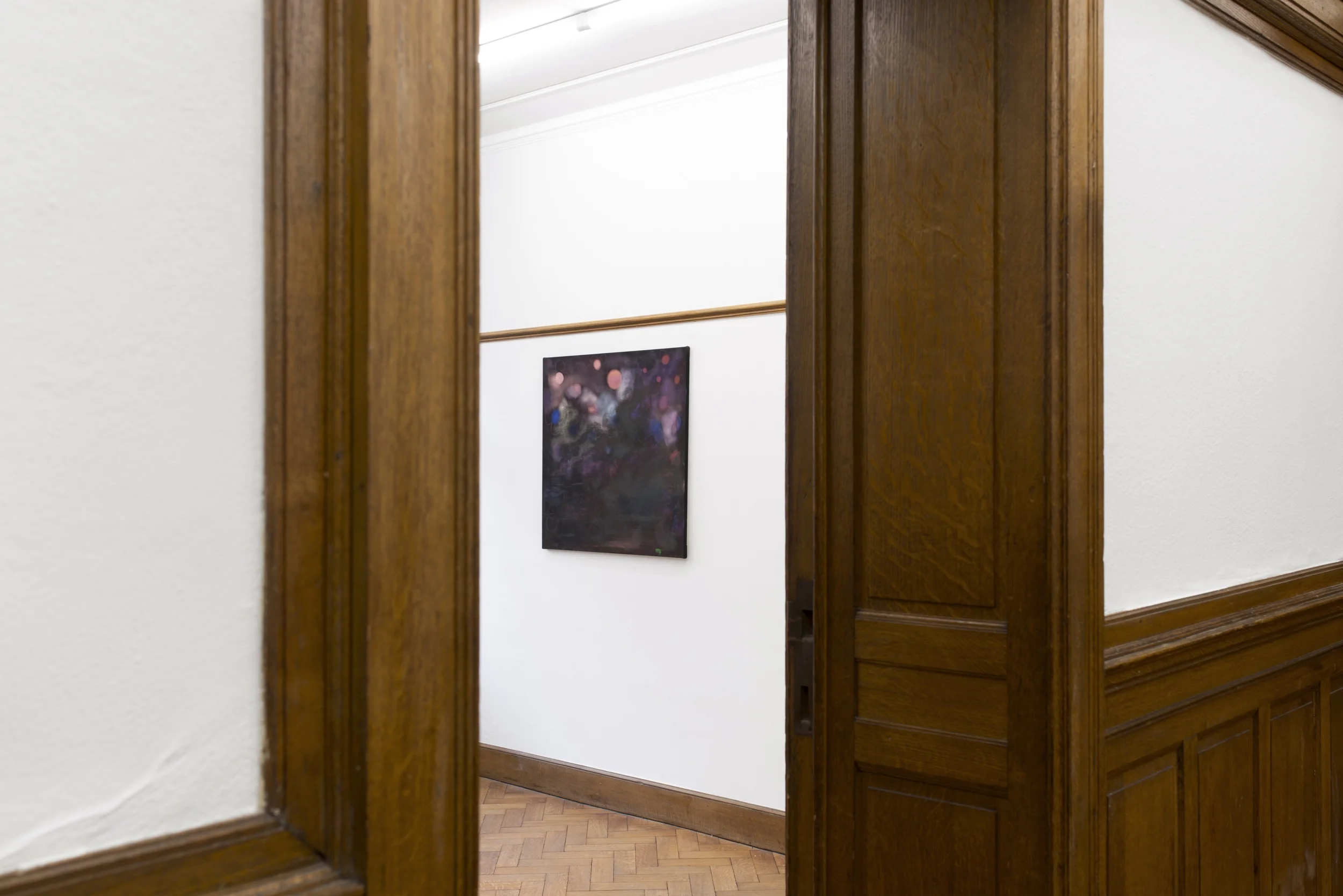 Kate Spencer Stewart, “La Peinture Abstraite,” installation view, La Maison de Rendez-Vous, Brussels, 2019