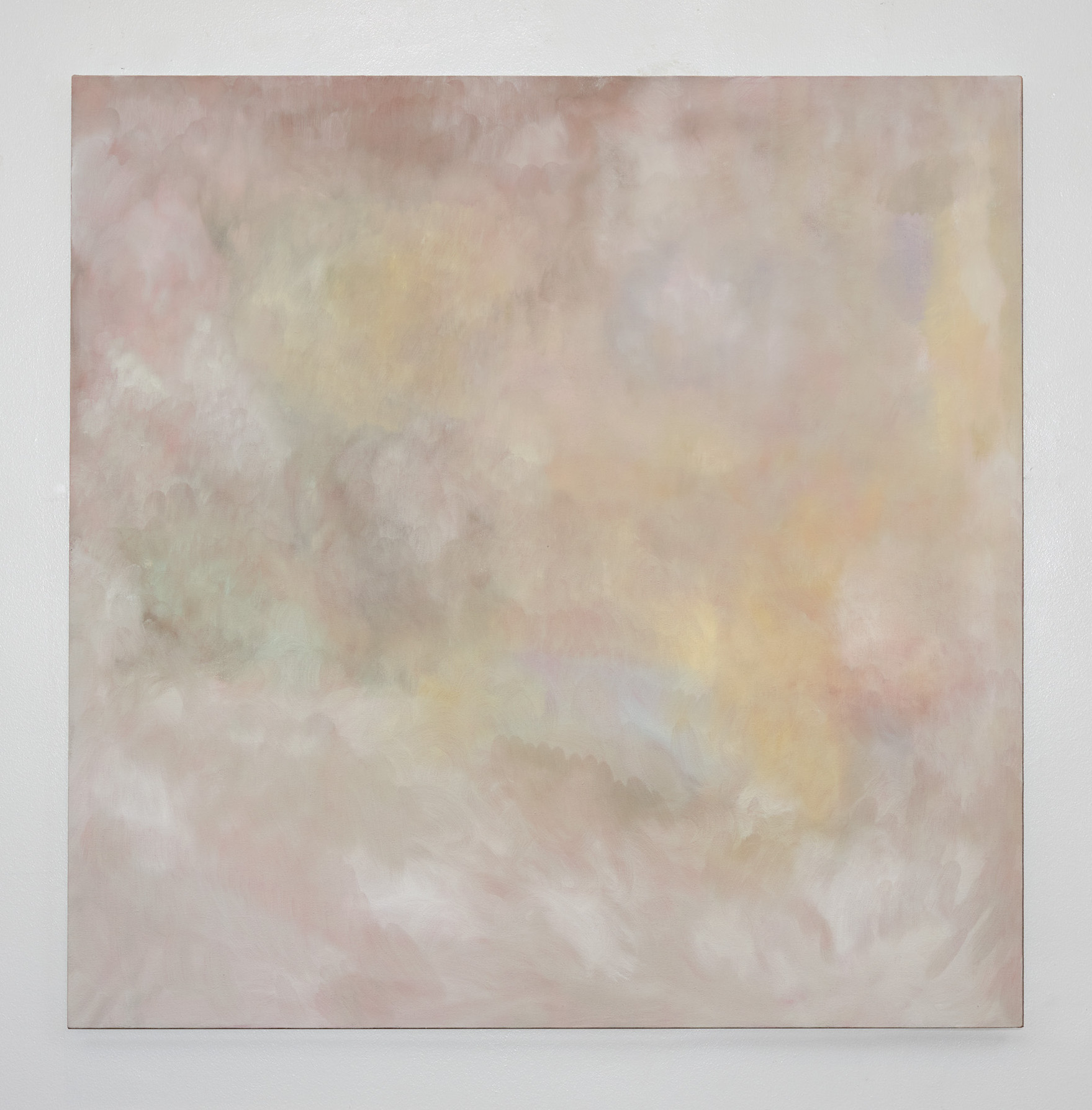Kate Spencer Stewart, untitled (Grail of Apathy) , 2018, oil on canvas, 47 × 47 inches (119.4 × 119.4 cm)