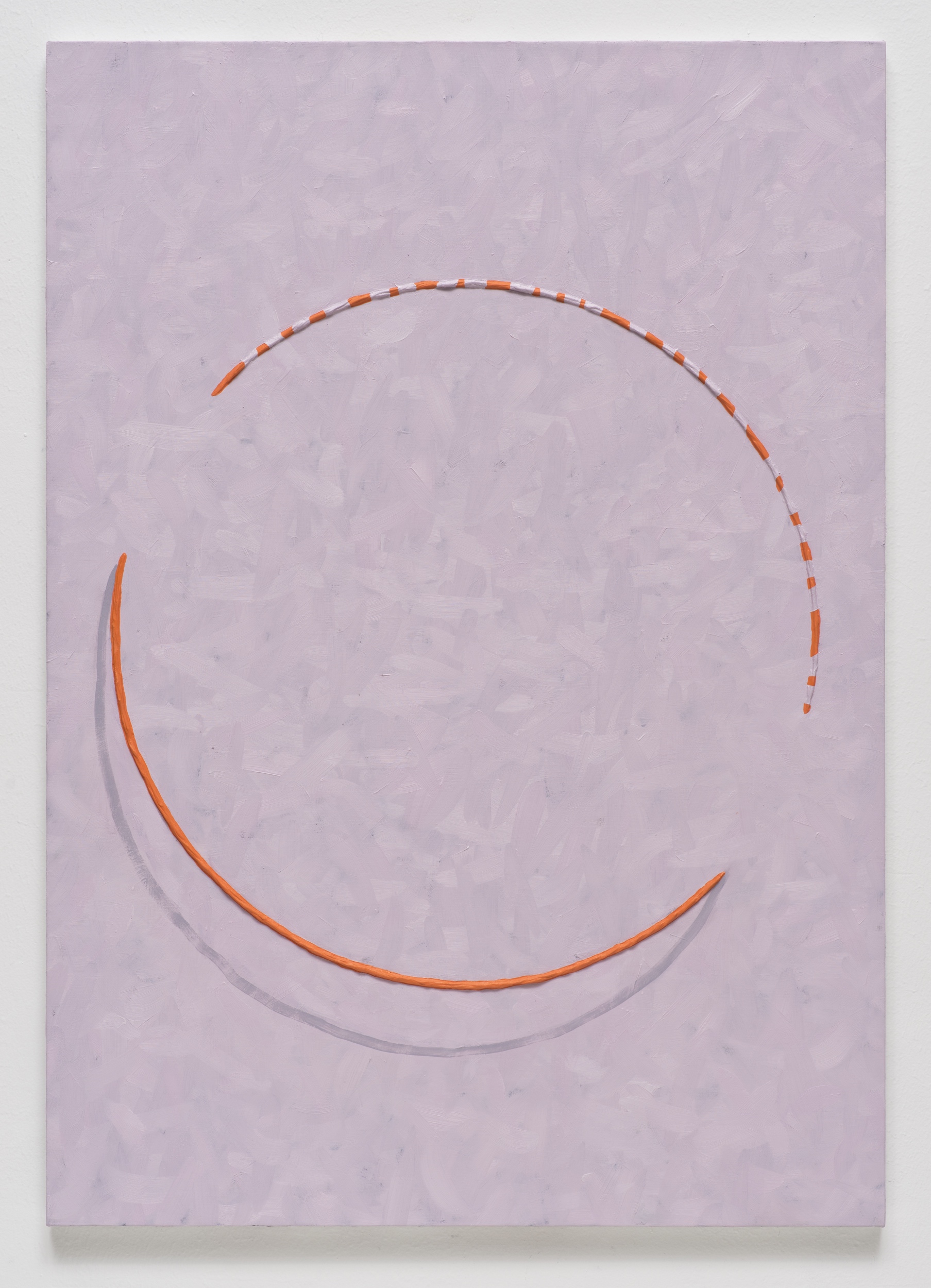 Alex Olson, Lure 2 , 2014, oil and modeling paste on linen, 41 x 29 inches (104.1 x 73.7 cm)