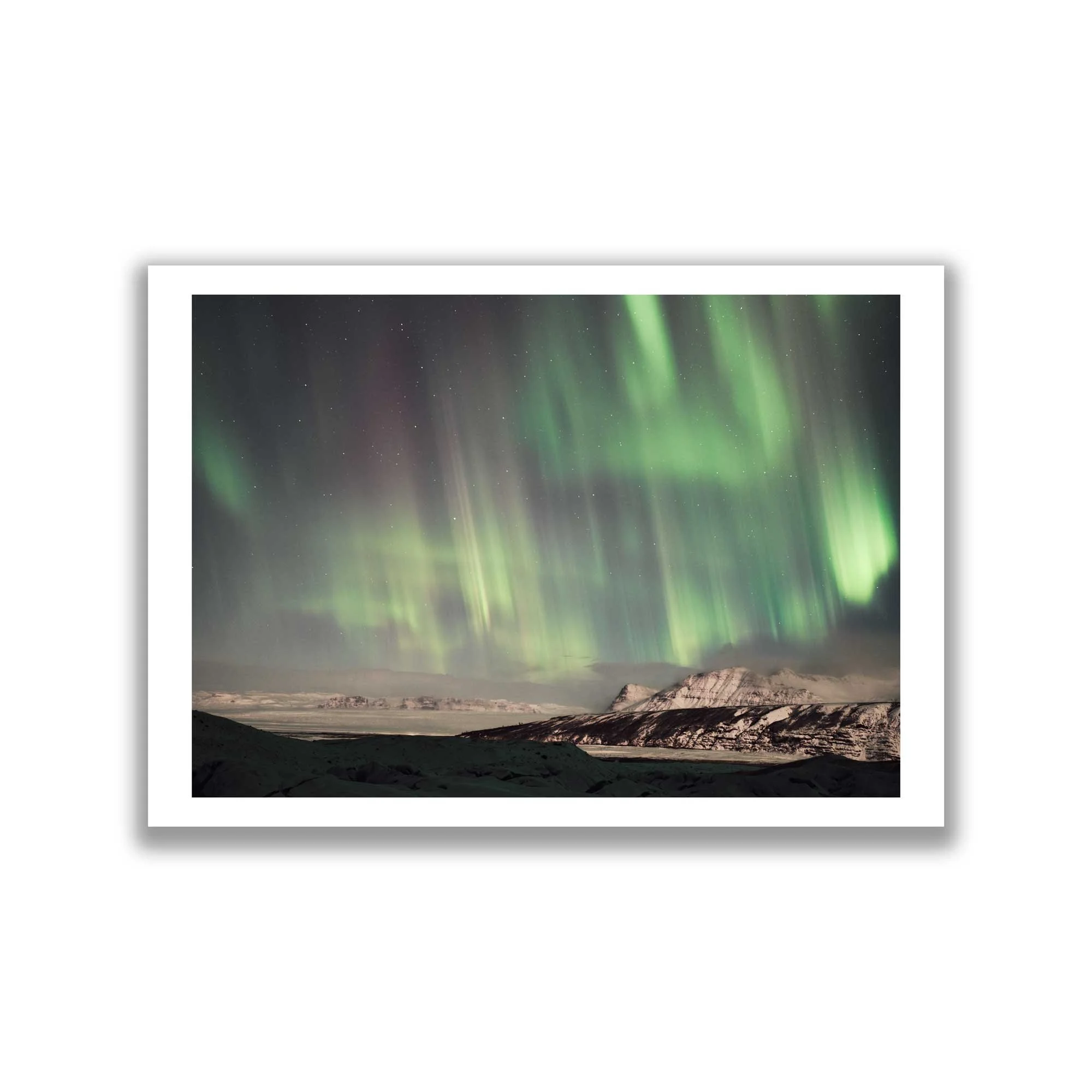 Aurora from Svínafellsjökull