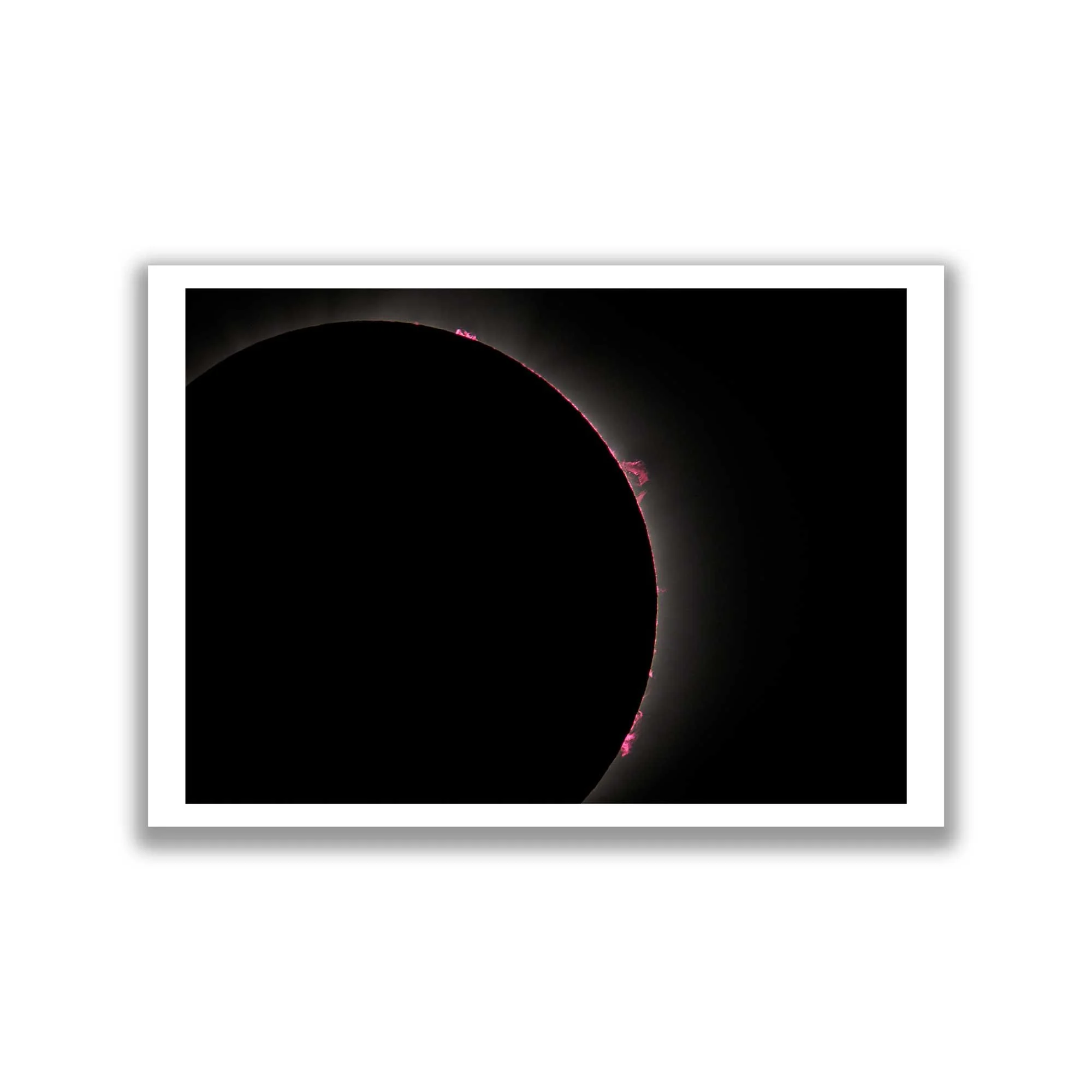 Solar Prominences - Eclipse 2017