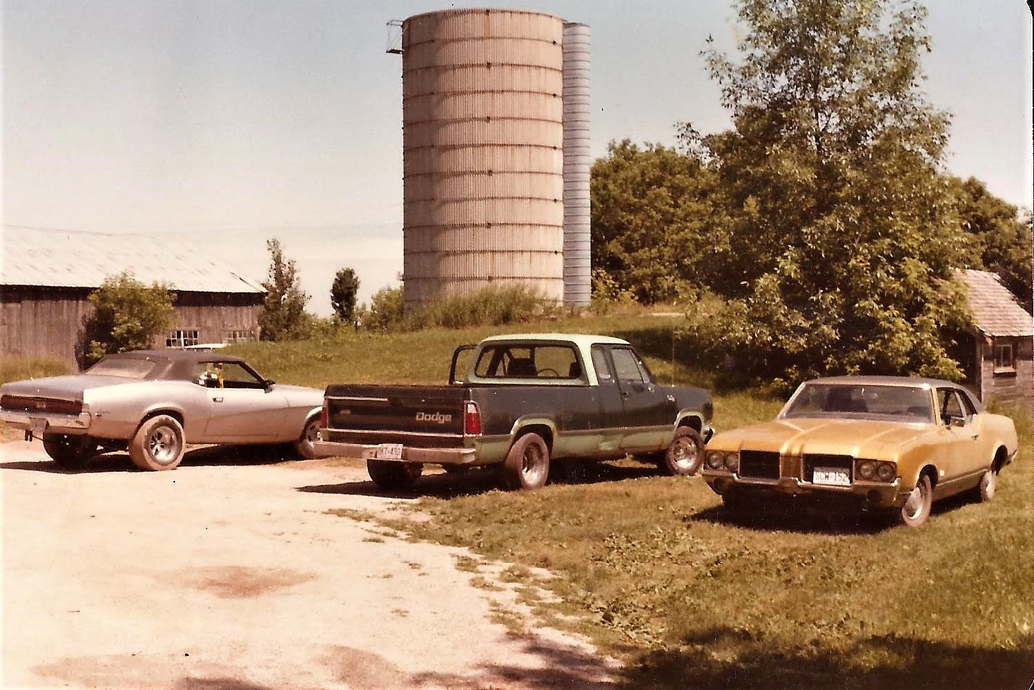 Ken's muscle cars. (He always had several in various stages of disrepair -- I mean, restoration.)
