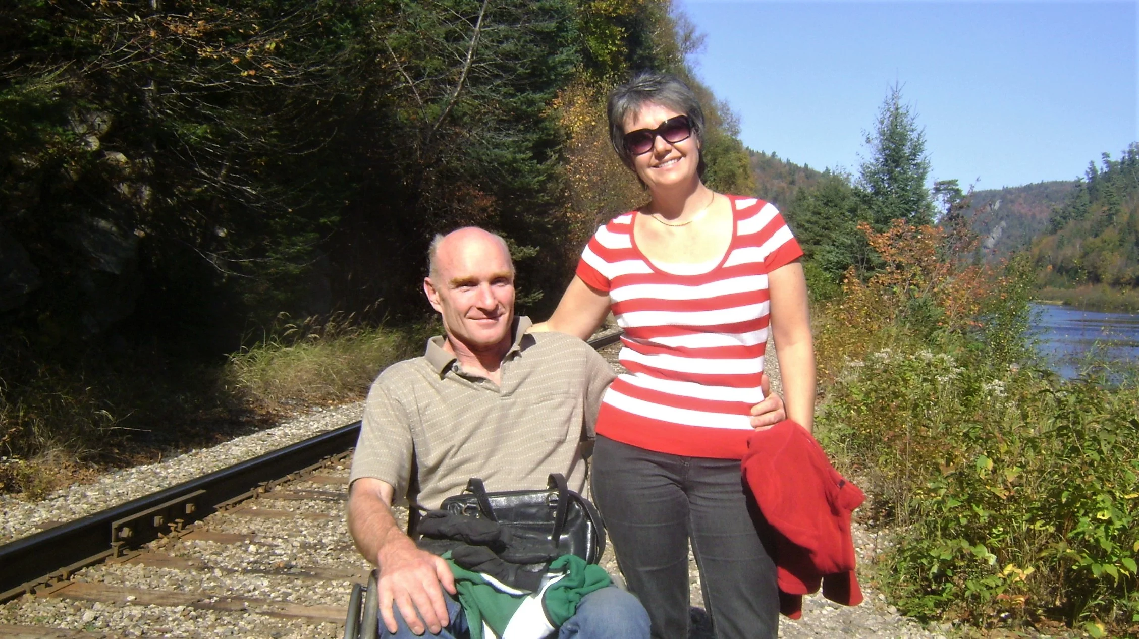 Sharon and Ken on vacation.
