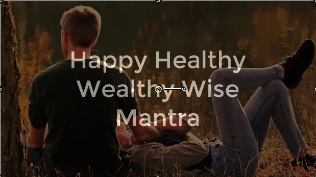 Happy Healthy Wealthy Wise Mantra (Download)