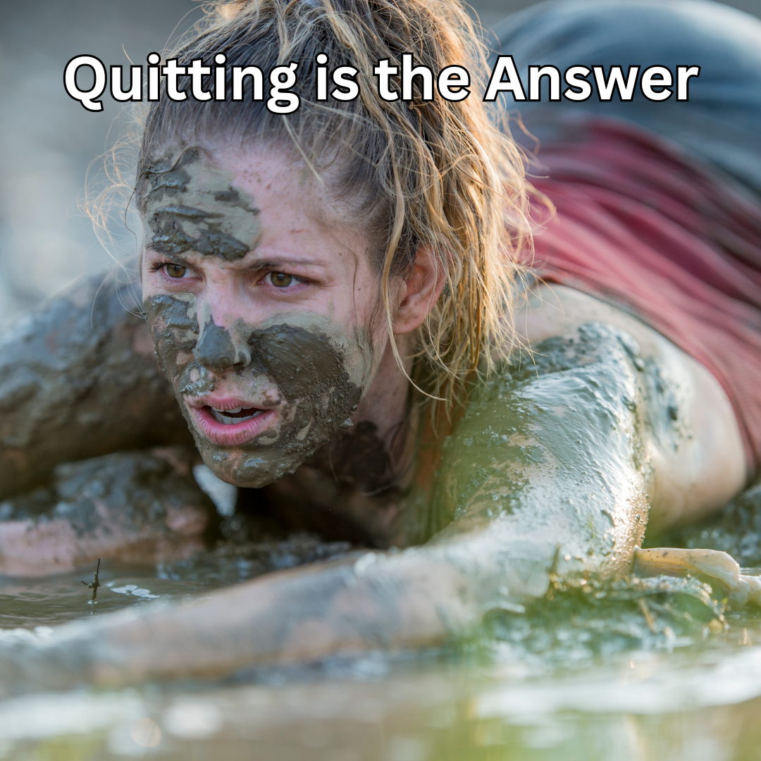 Quitting is the Answer - The Affirmation Spot for Thursday December 13, 2007