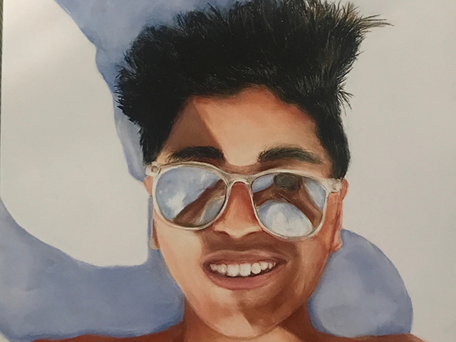 "Selfie," by Kyan Patel