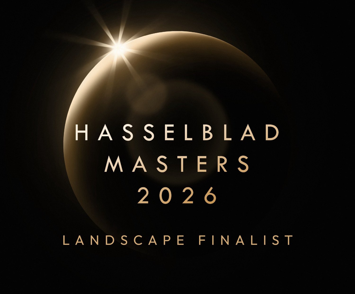 Hasselblad Masters Landscape Finalist badge