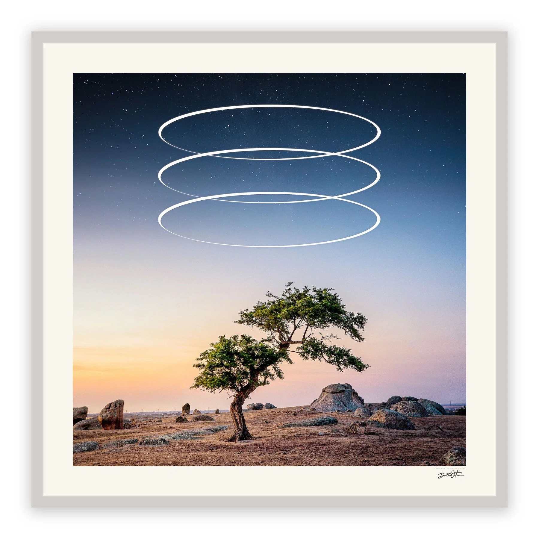Strength – limited edition fine art photographic print by Dani Watson in a white frame