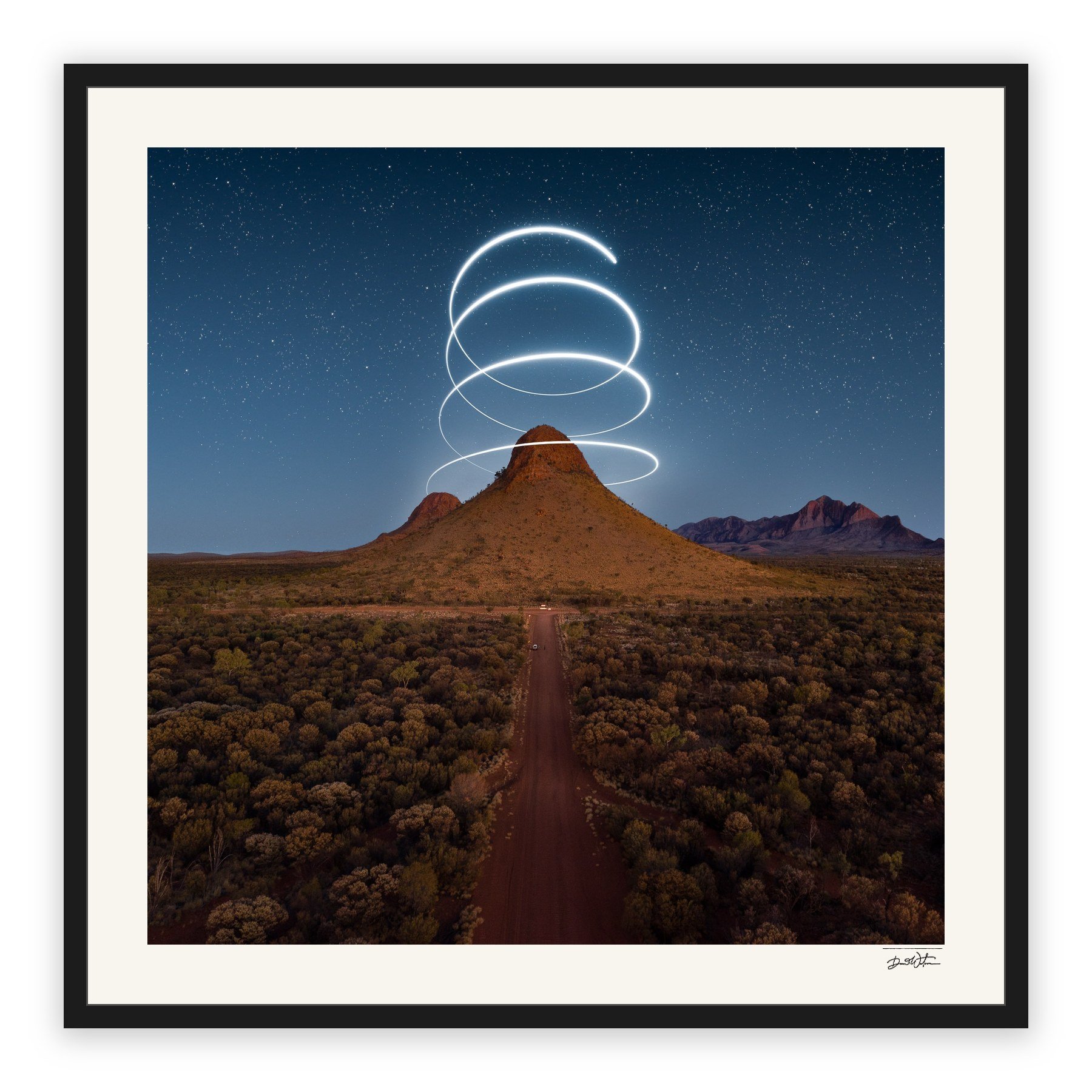Reverence – limited edition fine art photographic print by Dani Watson in a black frame