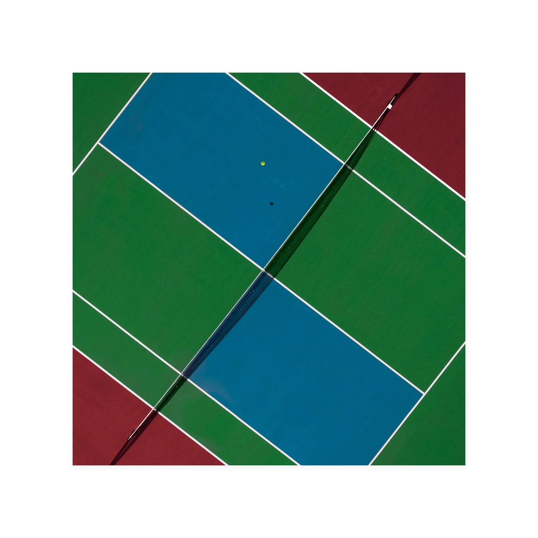 All Court Up - Tennis #2 – limited edition fine art photographic print by Dani Watson
