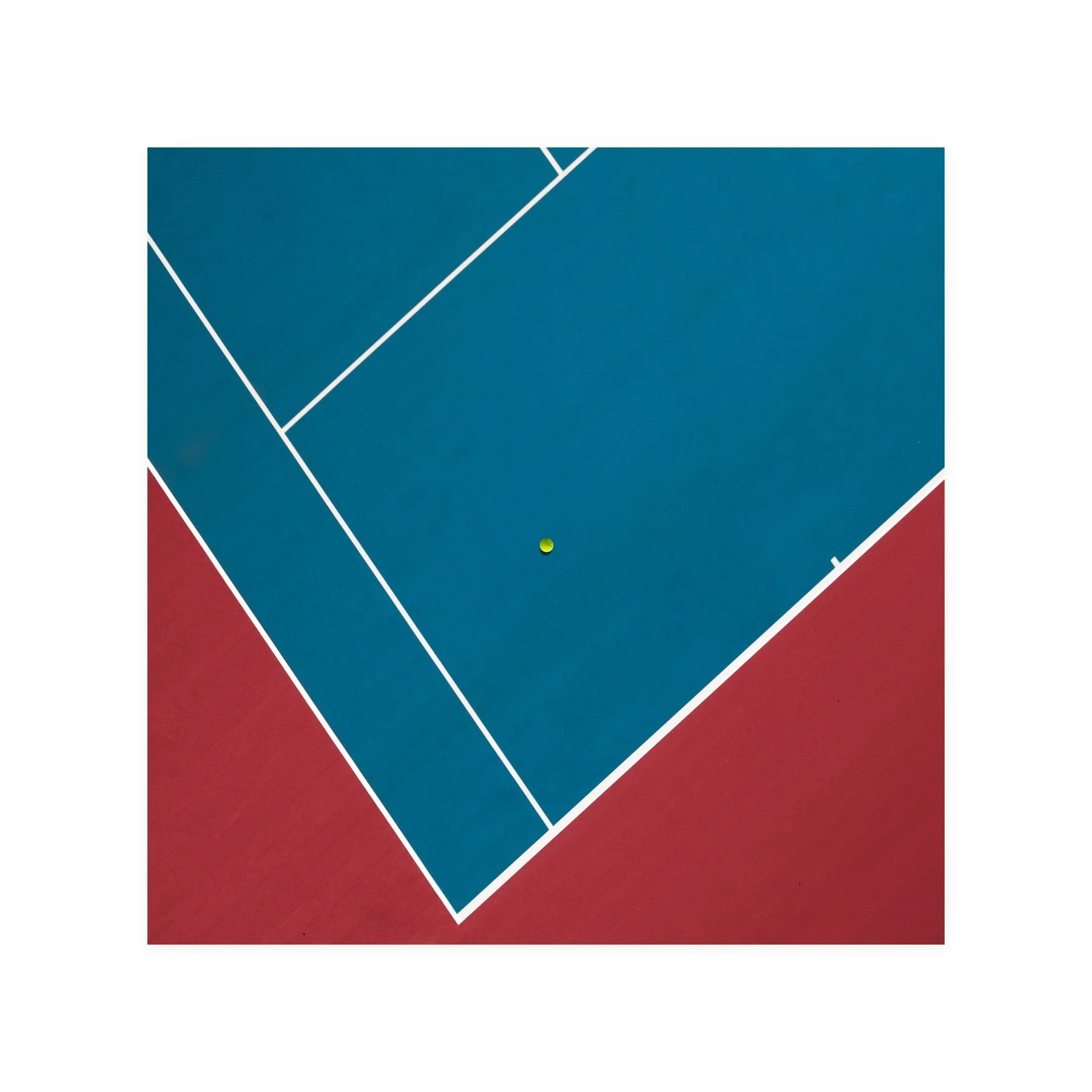 All Court Up - Tennis #4 – limited edition fine art photographic print by Dani Watson